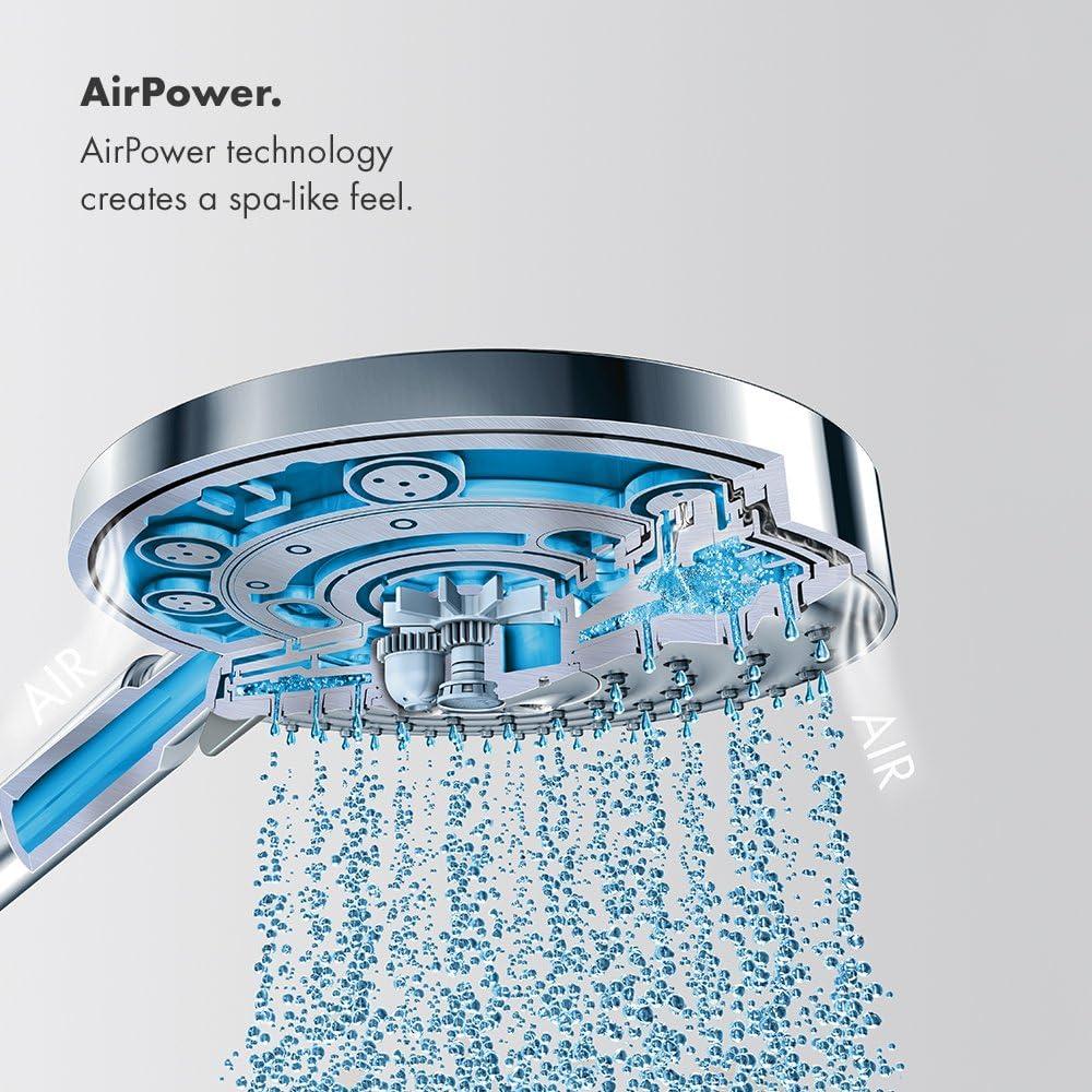 Raindance S 100 3-Jet Multi Function Adjustable Shower Head