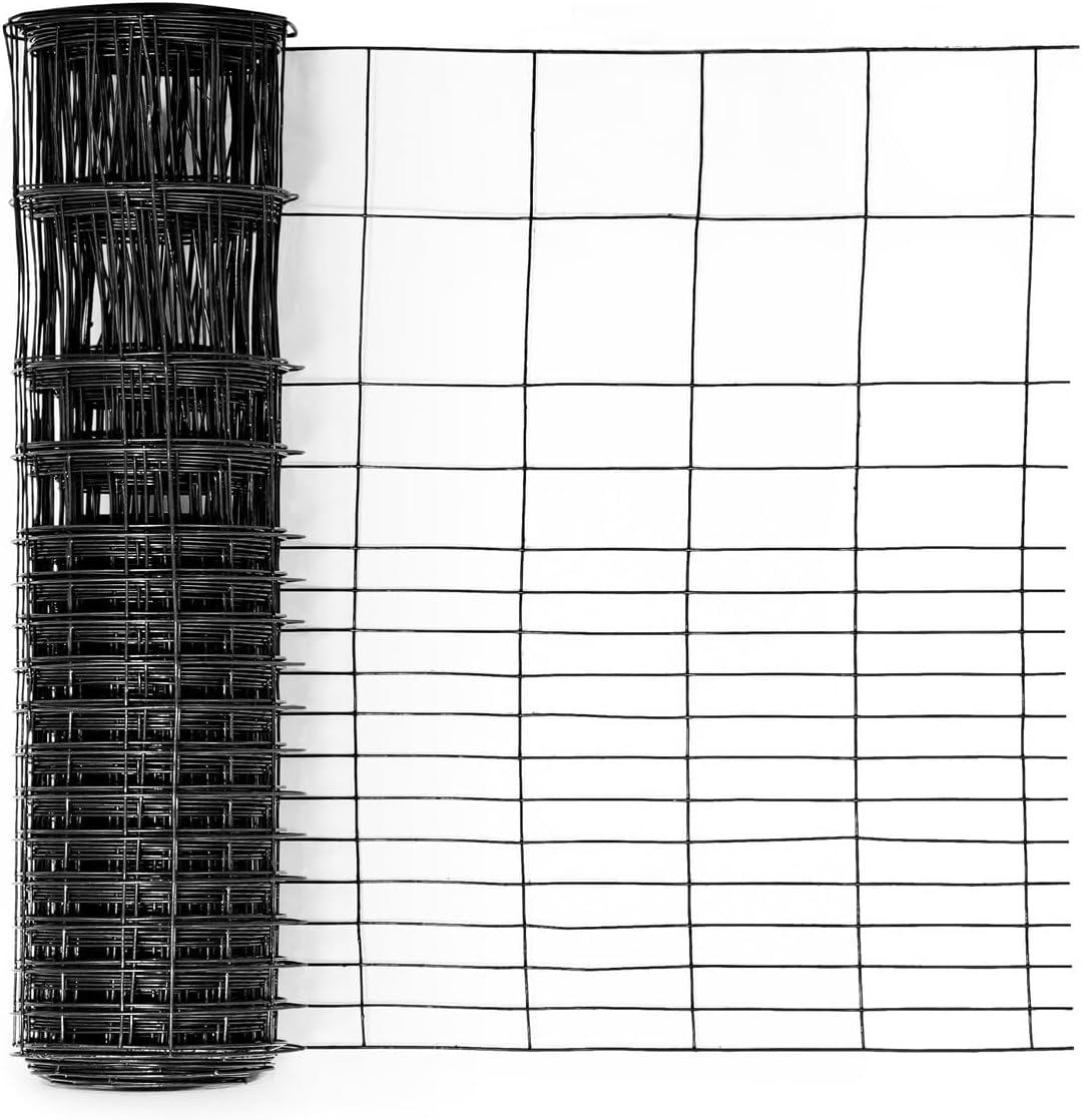 Fencer Wire Fencer Wire Vinyl Coated 16 Gauge Rabbit Guard Fence, Poultry Outdoor Fencing Barrier Wire Roll
