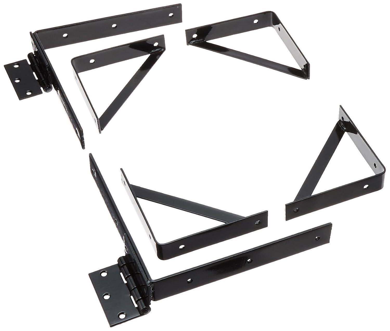 Pylex Heavy-Duty Steel Dog Gate Kit, Black, 72" W x 72" H