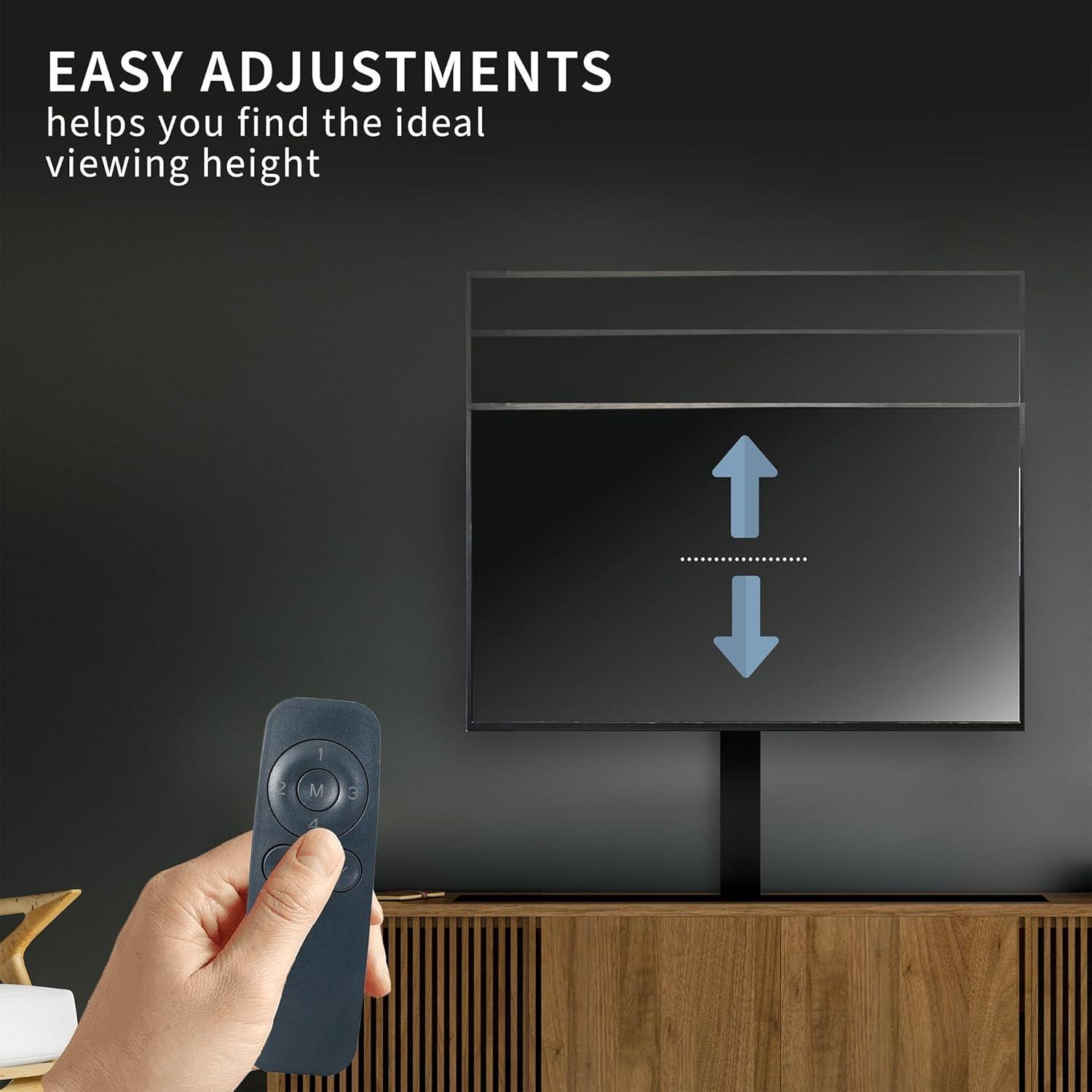 Vivo Vivo Tv Motorized Vertical Stand Lift for 32" to 55" Screens, Mount-E-UP65A