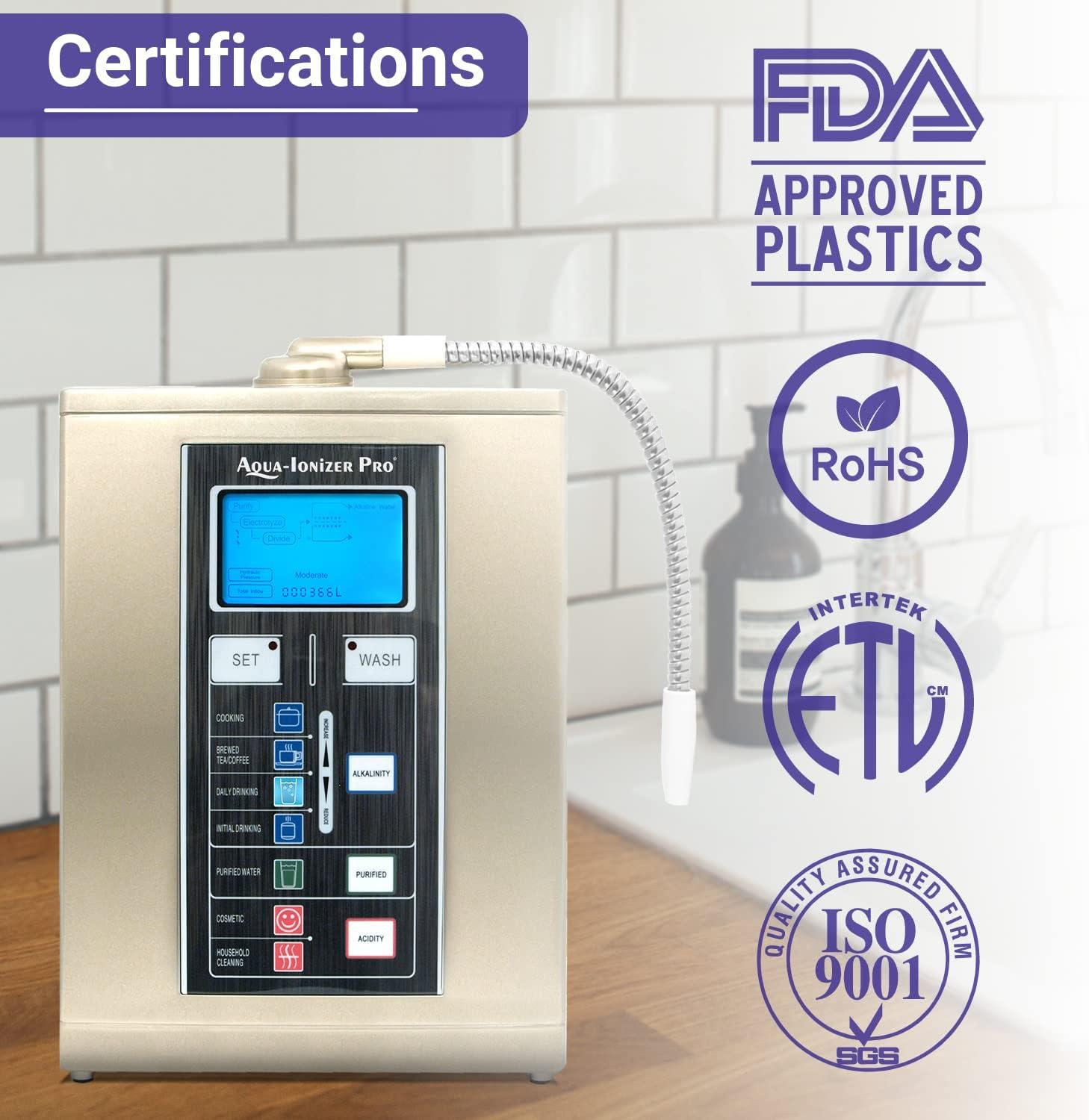 Aqua Ionizer Deluxe 7.5 Alkaline Water Ionizer