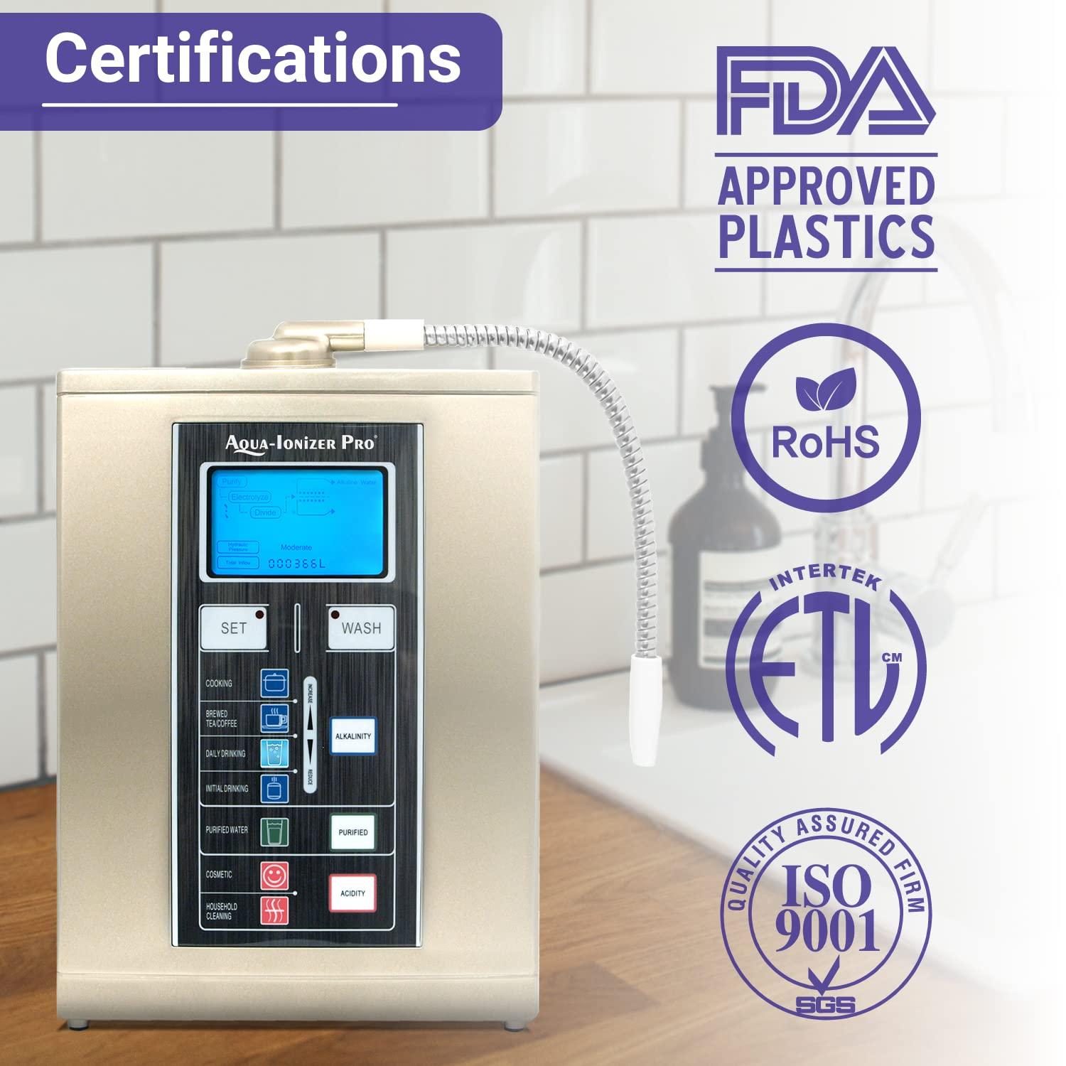 Aqua Ionizer Deluxe 7.5 Alkaline Water Ionizer