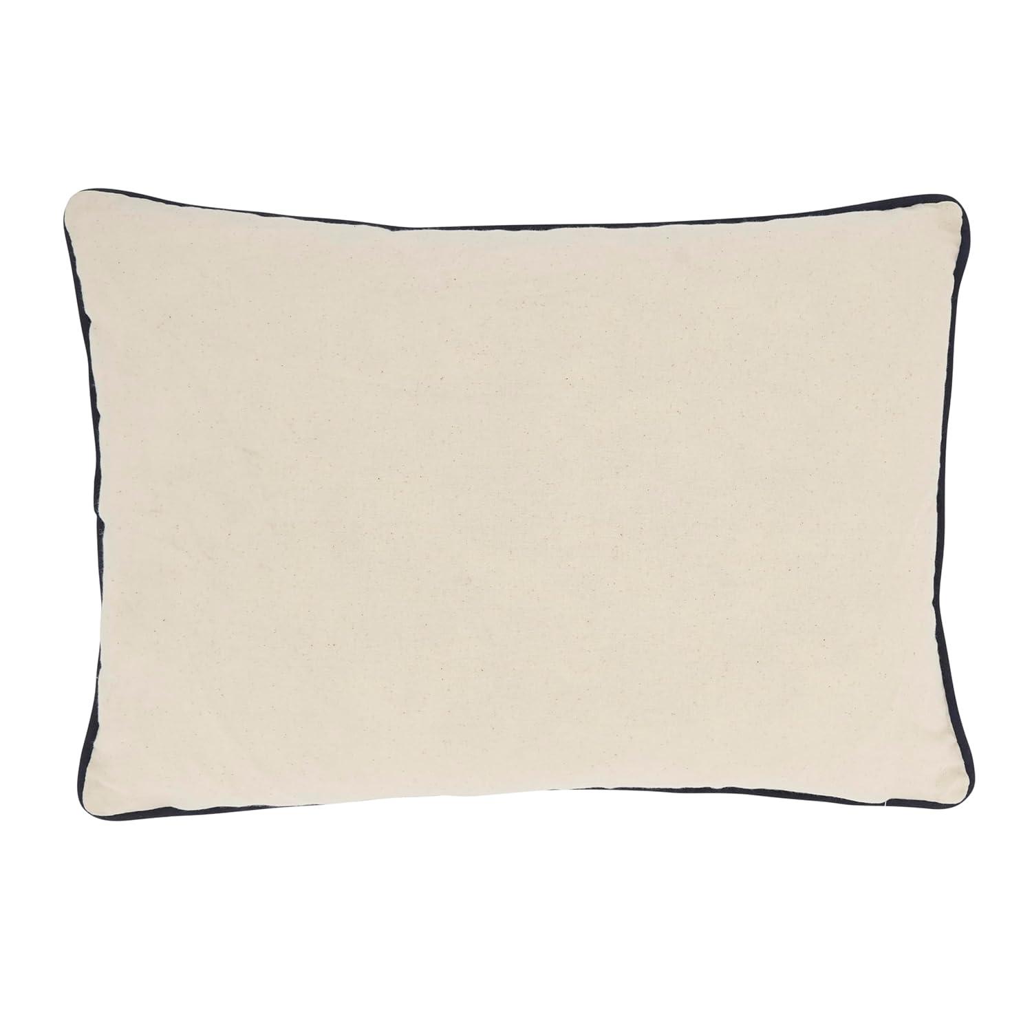 Saro Marcia Collection Cotton Throw Pillow