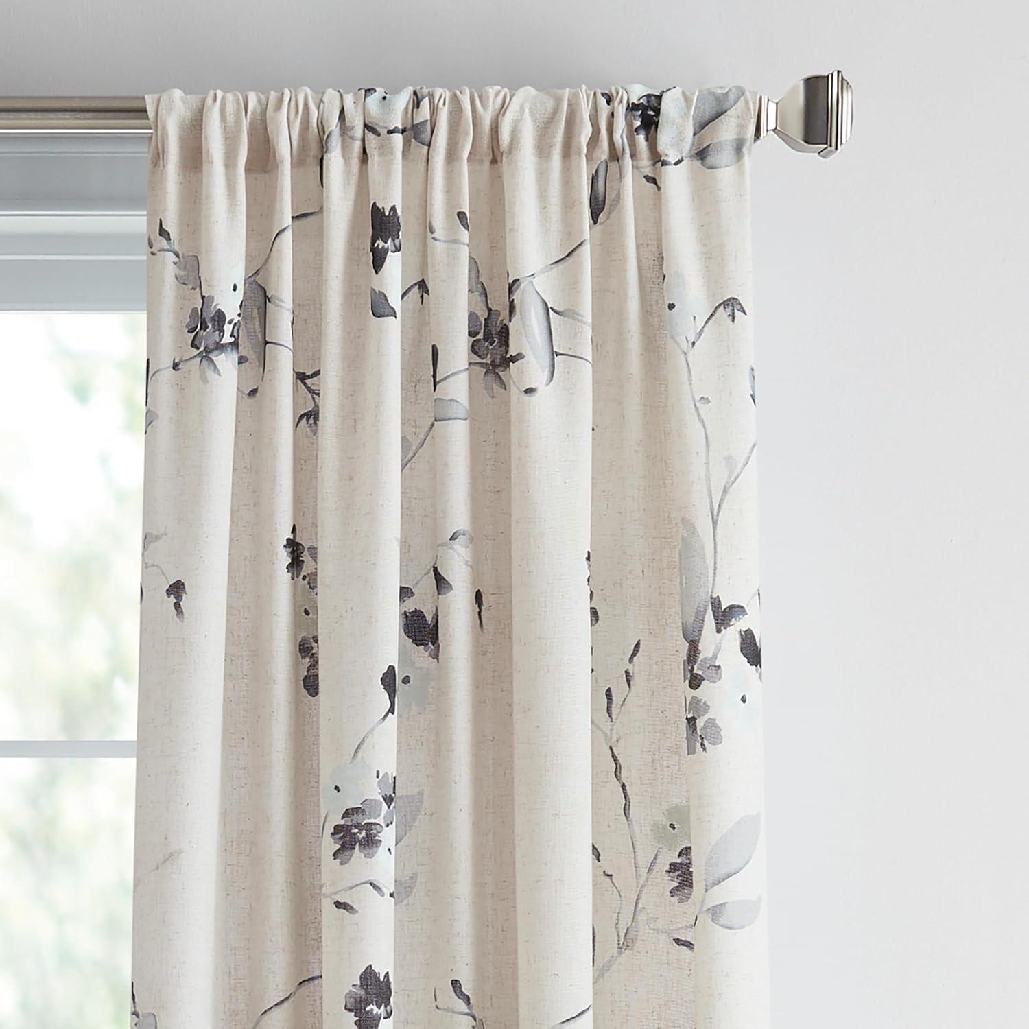 DKNY DKNY Fontana Mid Grey Curtain Panel Pair