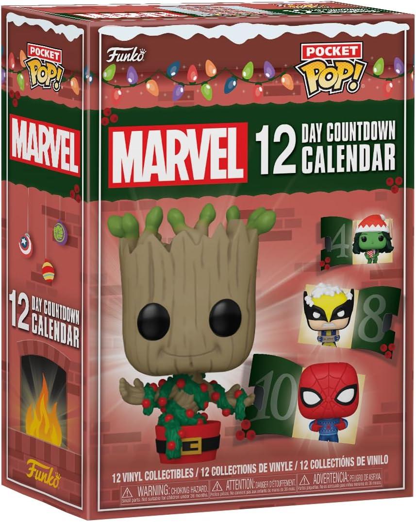 Marvel 12-Day Countdown 2024 Edition Funko Advent Calendar