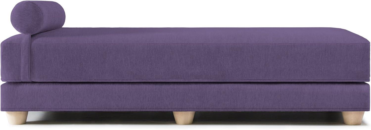 Jaxx Alon Daybed / Fold-Out Queen-Size Mattress - Premium Chenille, Plum