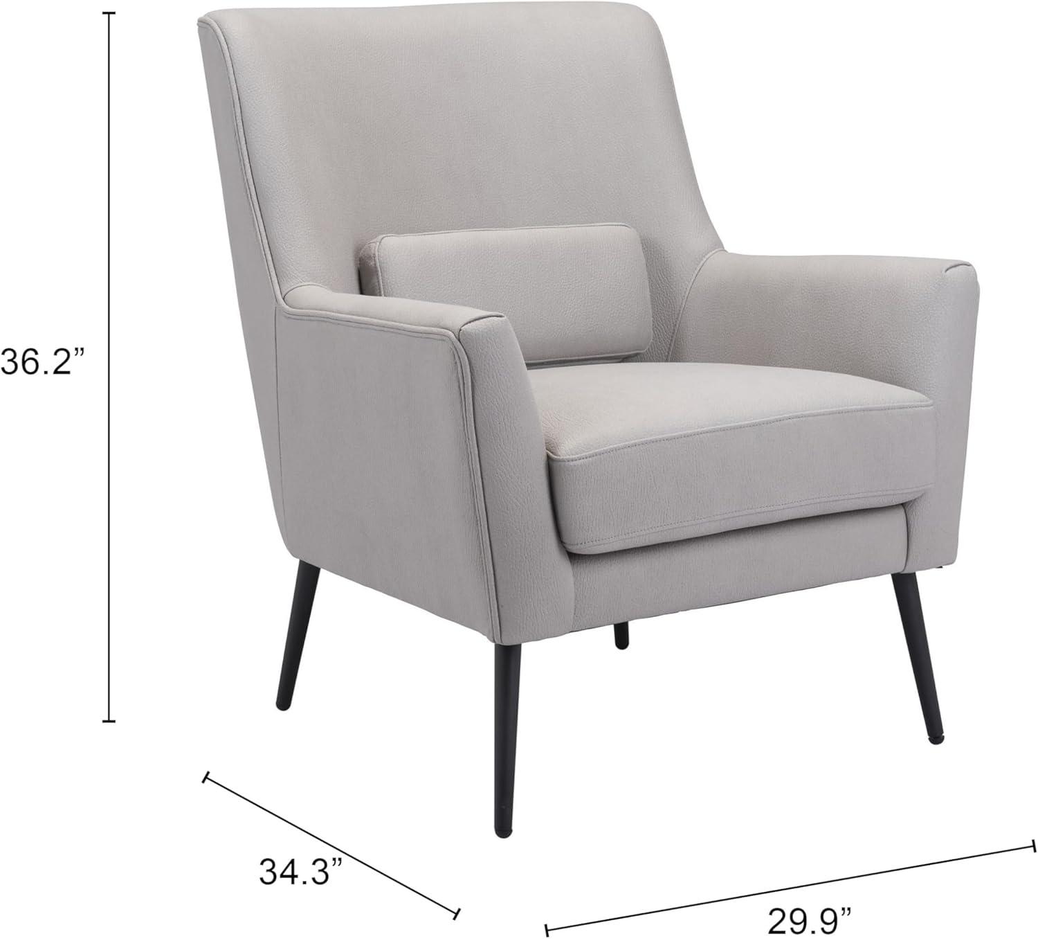 Ontario Accent Chair Gray