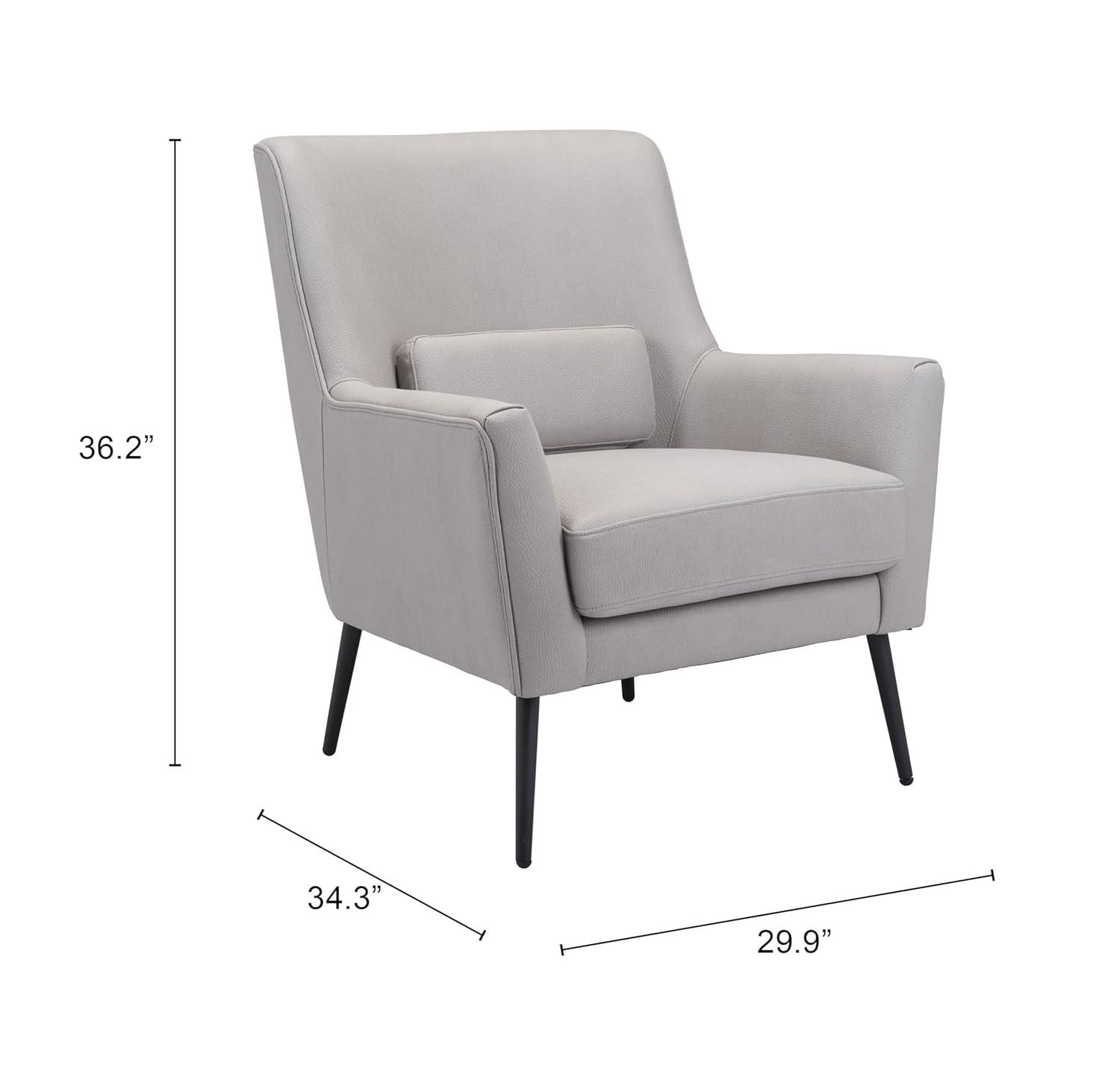 Ontario Accent Chair Gray