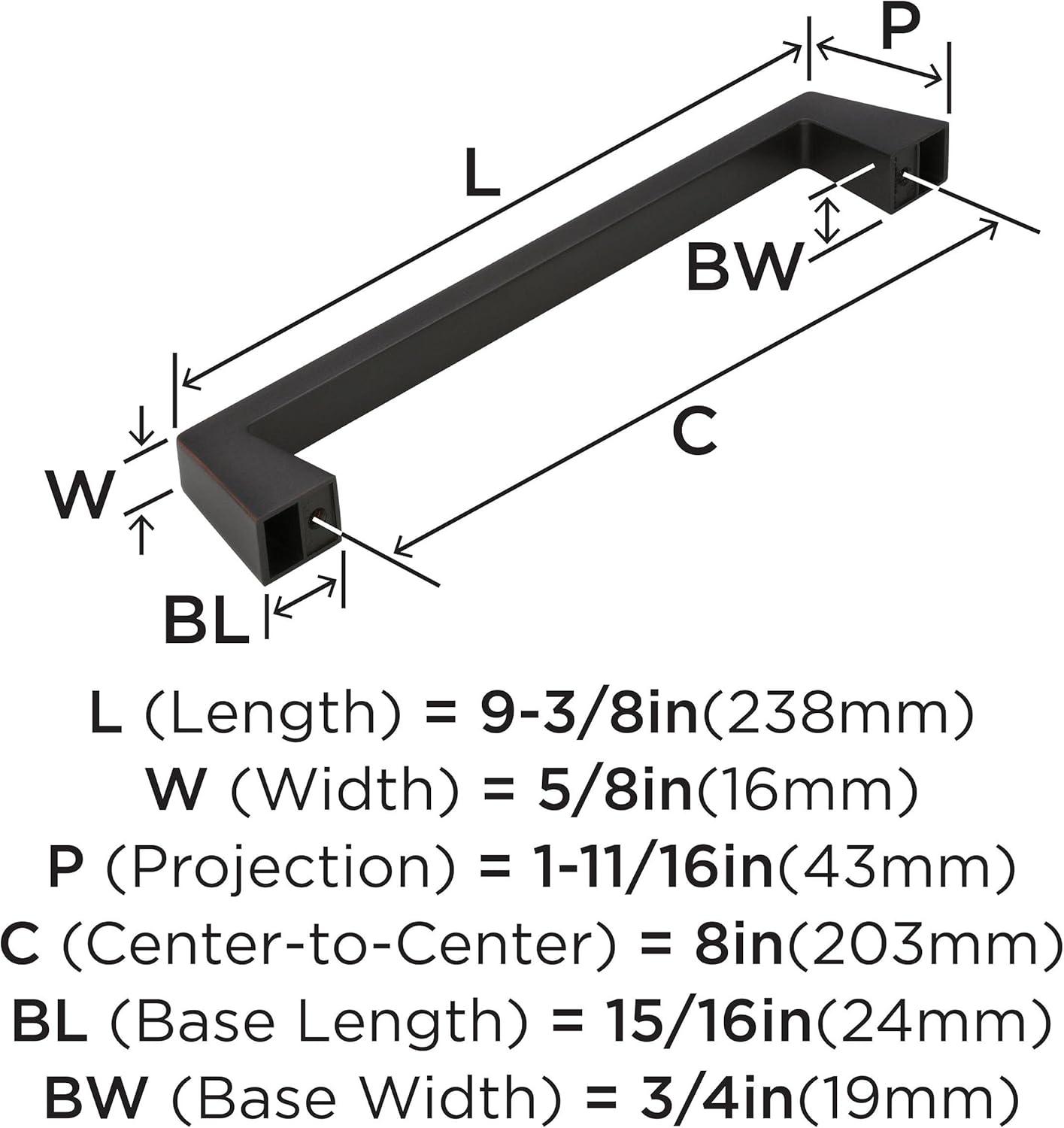 Blackrock 8" Center to Center Bar Pull