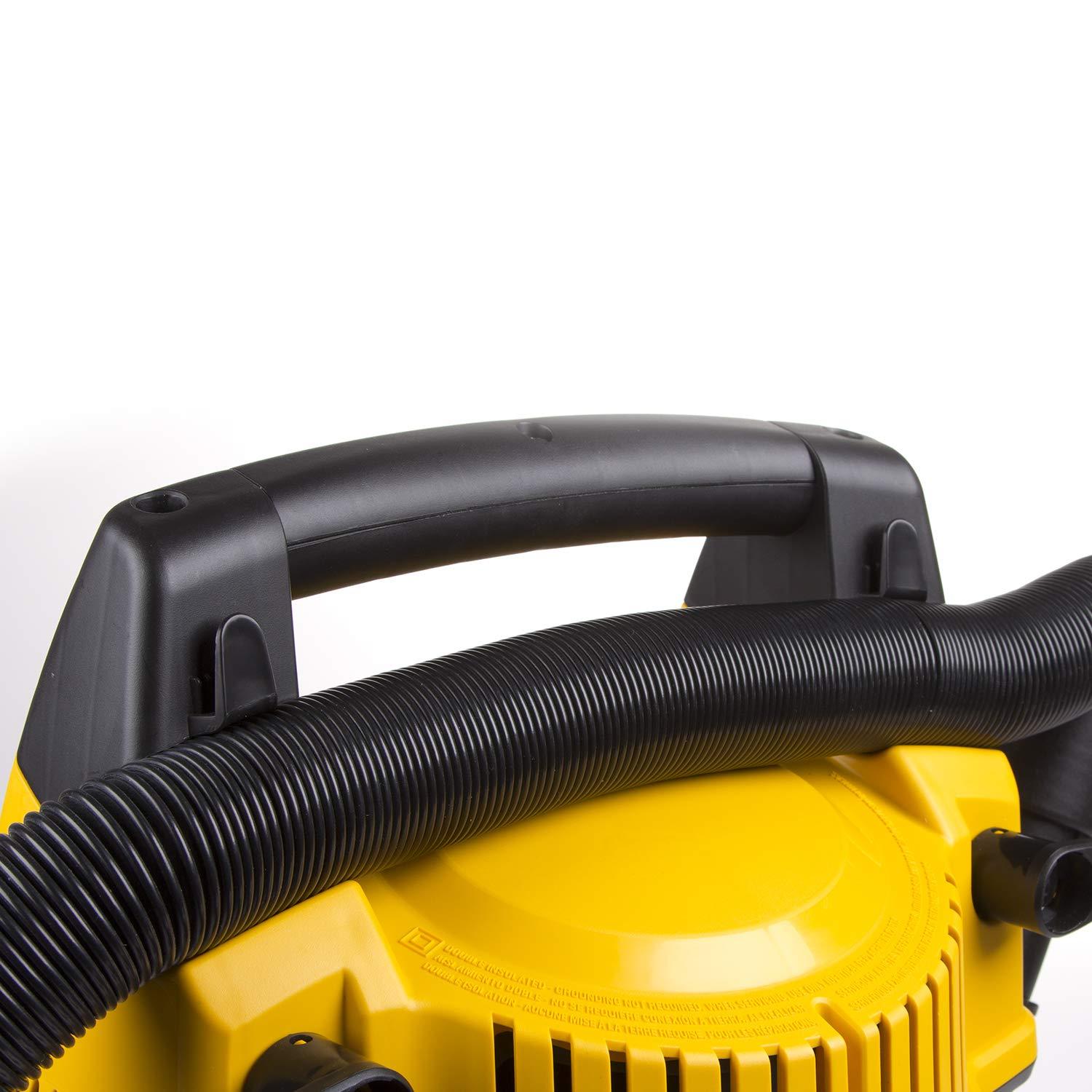 Expandable Black Plastic Wet/Dry Vacuum Hose, 2-7 Feet