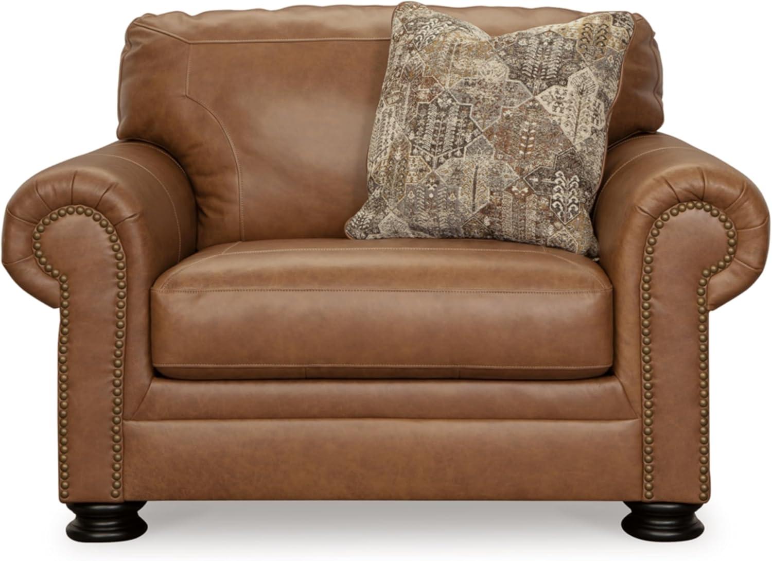 Ashley Furniture Carianna Caramel Oversized Chair