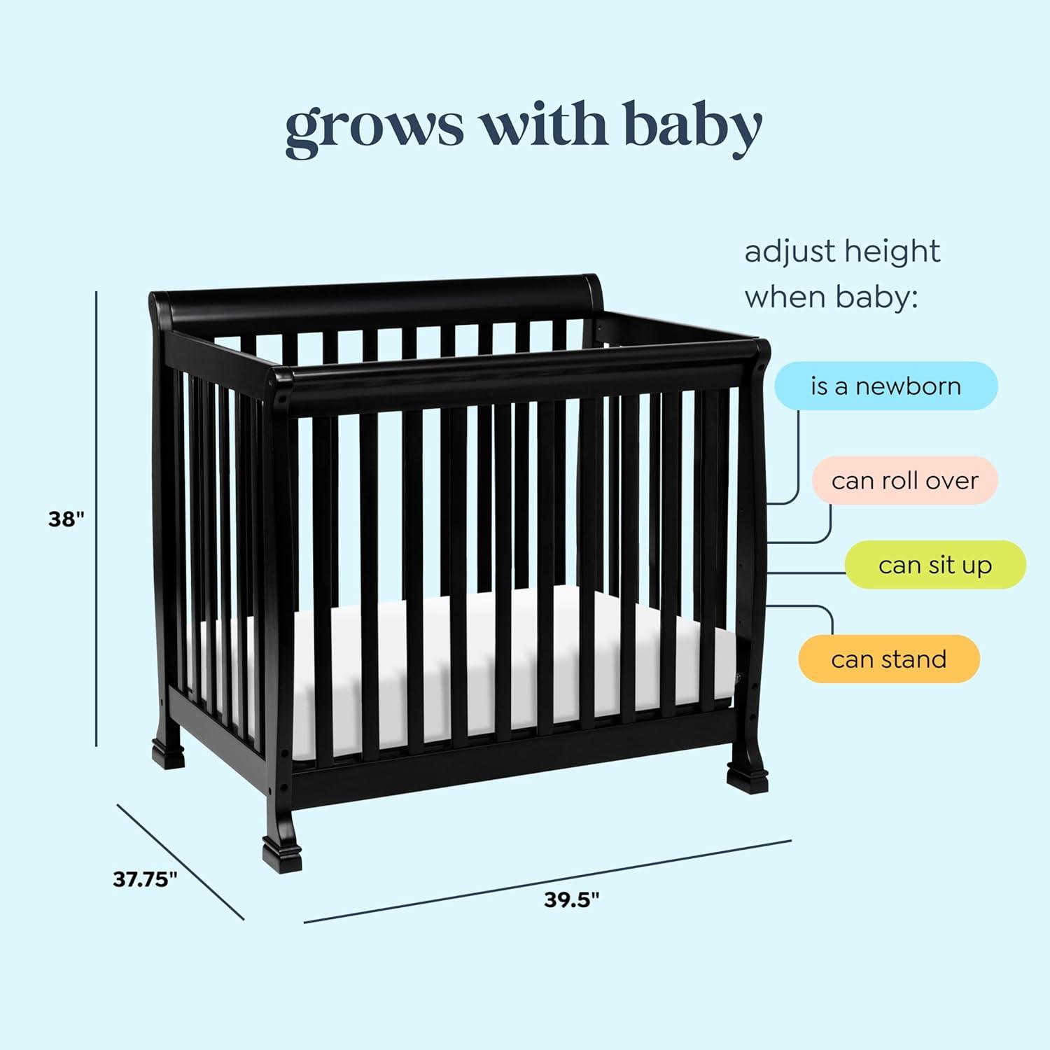 Kalani 4-in-1 Mini Convertible Crib
