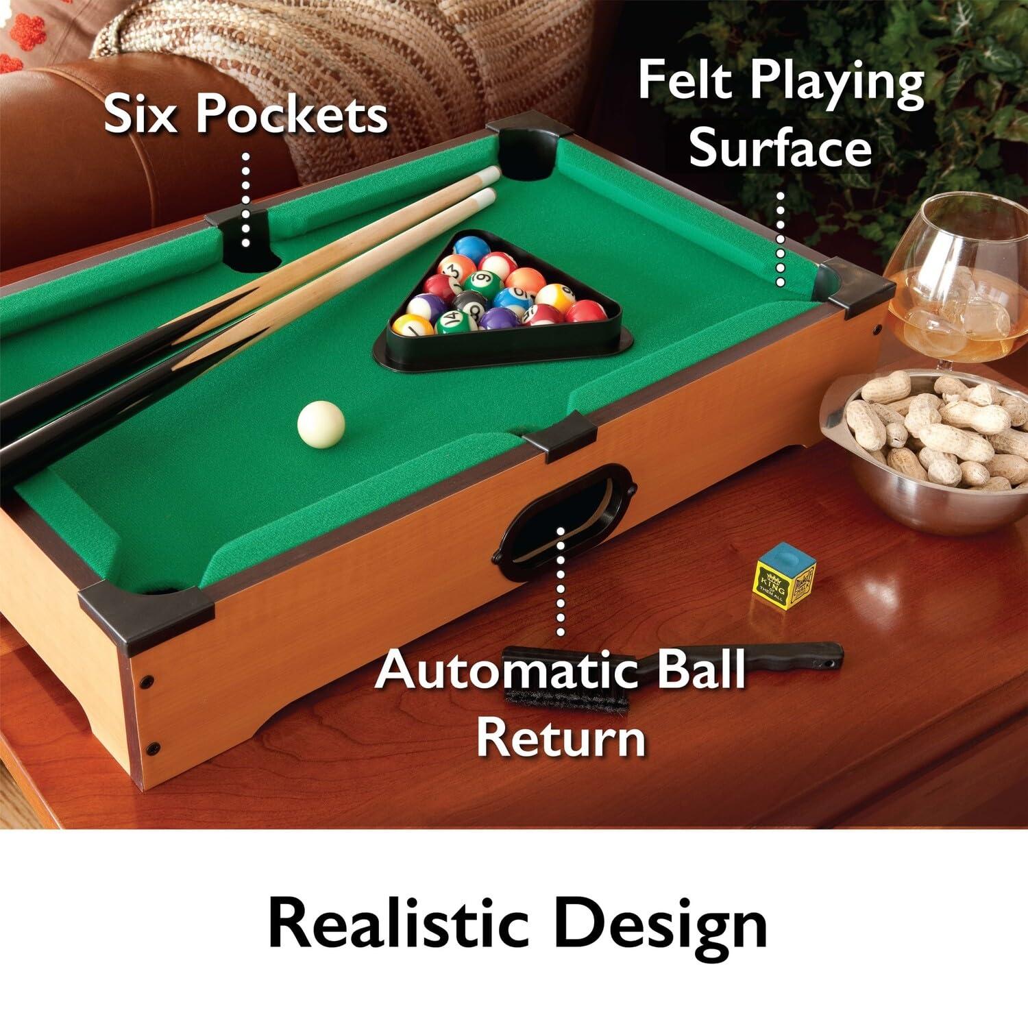 Main Street Classics Sinister Table Top Billiards