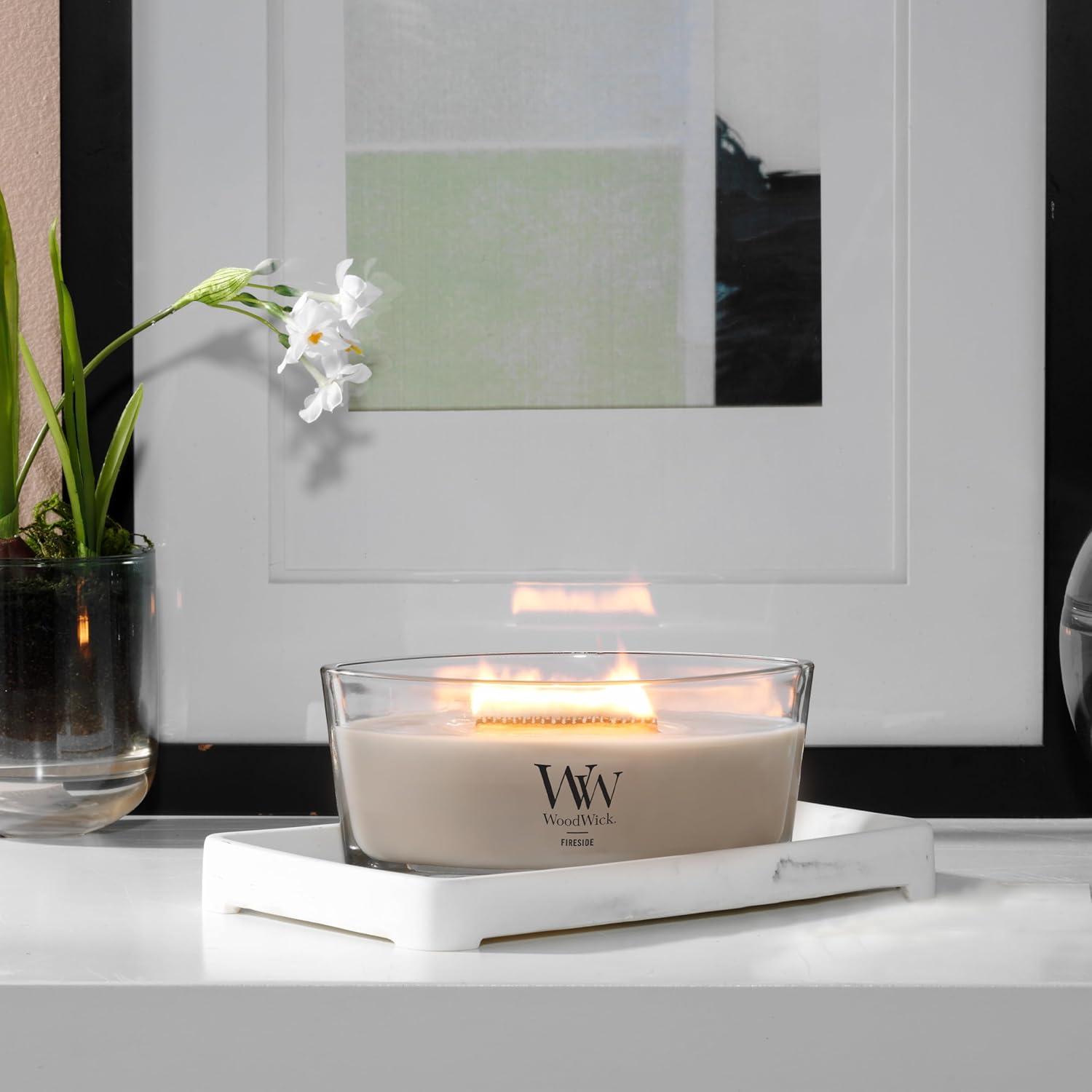 WoodWick Fireside Scented Jar Candle