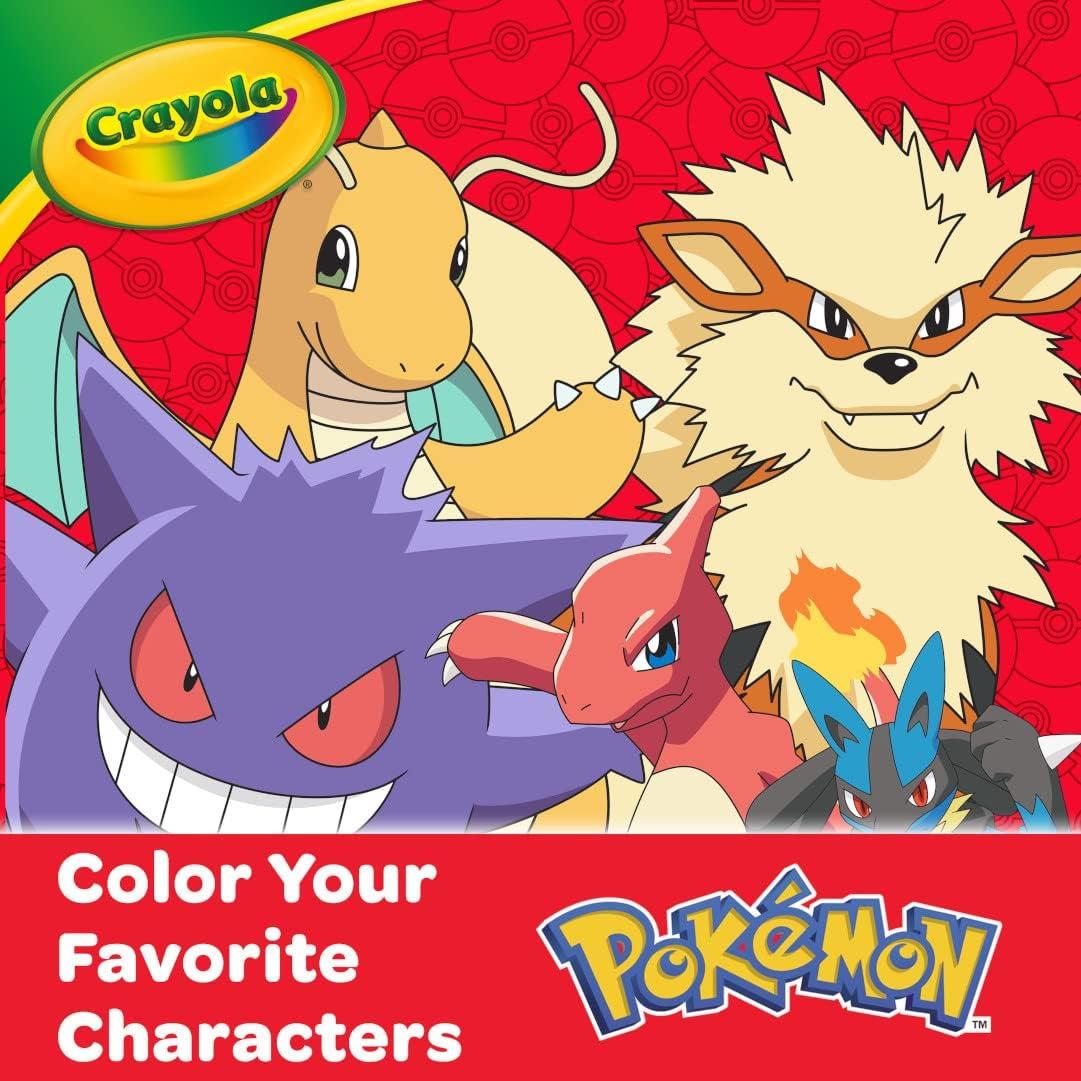 Crayola Imagination Art Set Pokemon: Drawing & Coloring Kit with Crayons, Markers, Pencils, & Sheets for Ages 5+