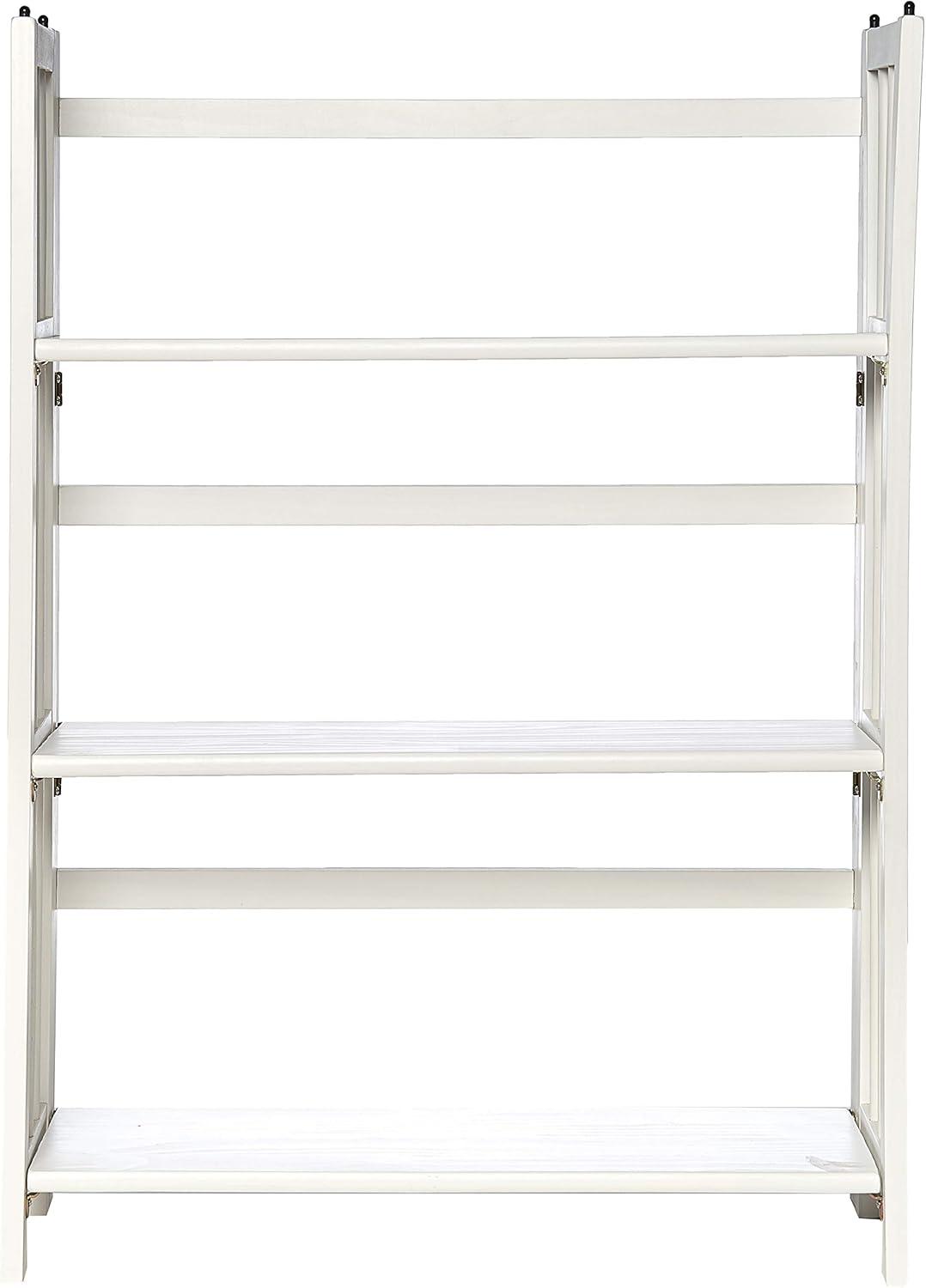 Yu Shan CO USA Ltd 330-21 3 Tier Folding Bookcase  White