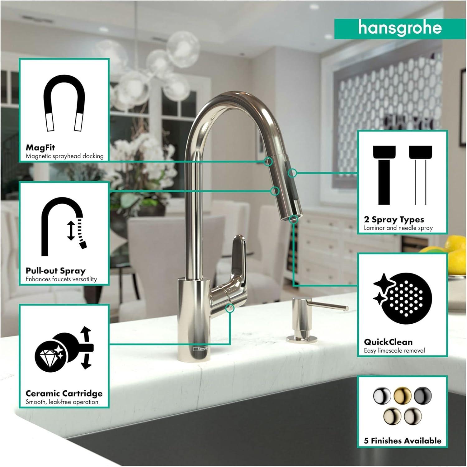 Focus Single Handle Kitchen Faucet