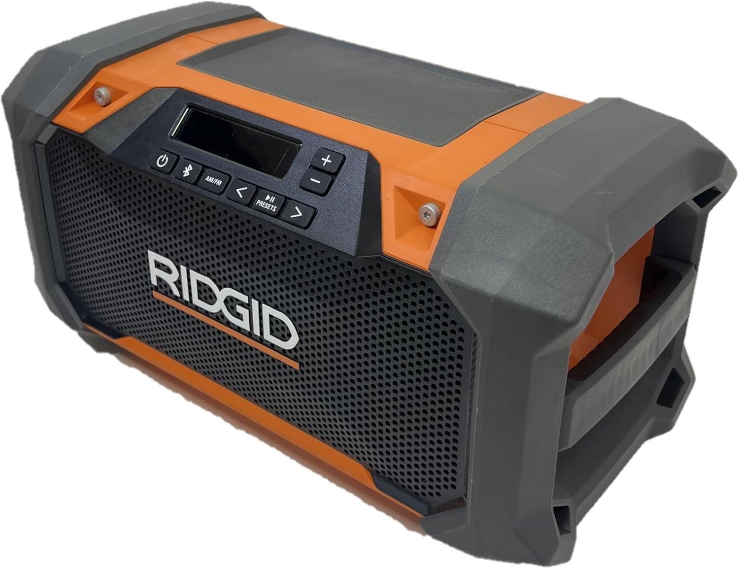 RIDGID 18V Hybrid Jobsite Radio with Bluetooth Technology (Tool Only)