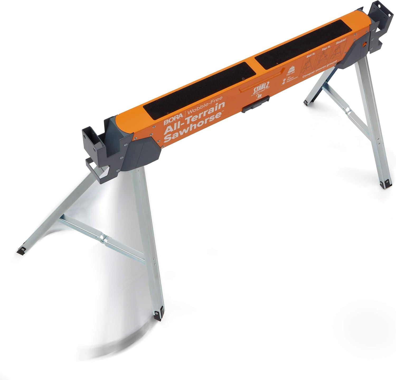 31.5 in. H Steel All Terrain Sawhorse (2-Pack)