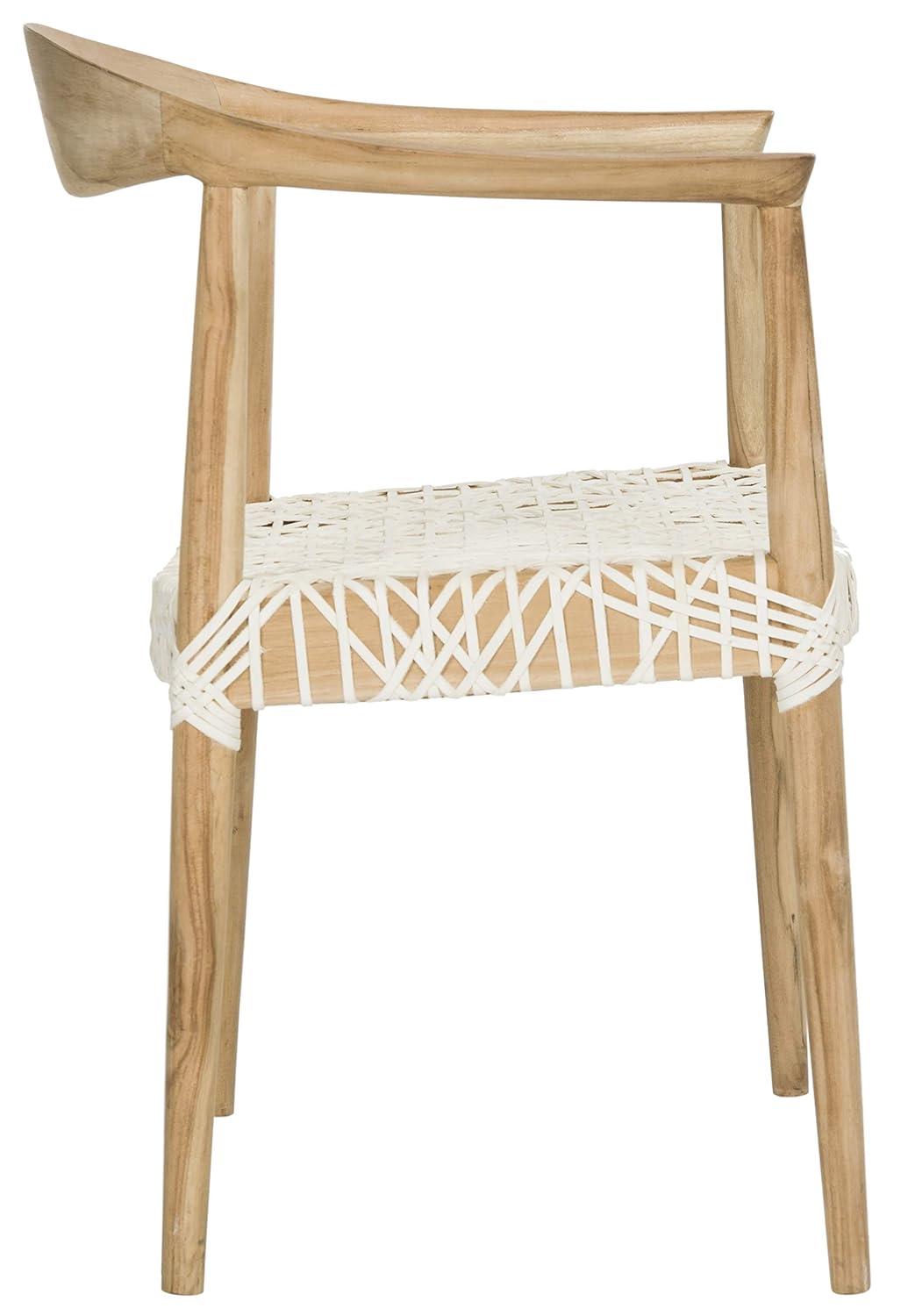 Kazbah Leather Dining Arm Chair