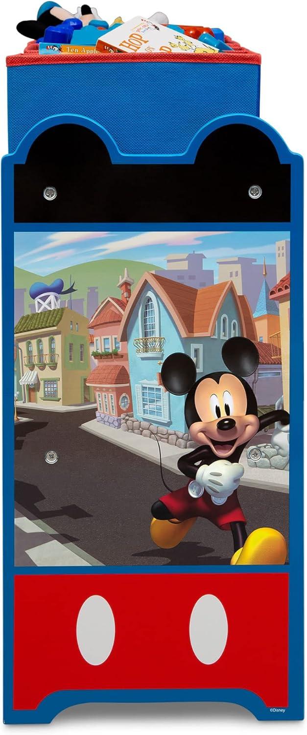 Delta Children Deluxe 9 Bin Design and Store Toy Organizer - Mickey Mouse