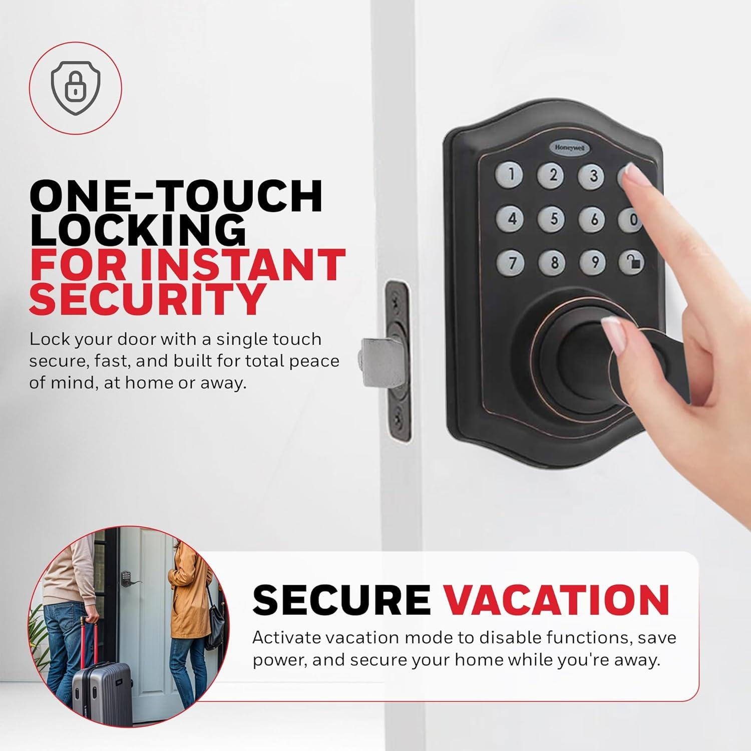 Honeywell Keyless Entry Door Lever
