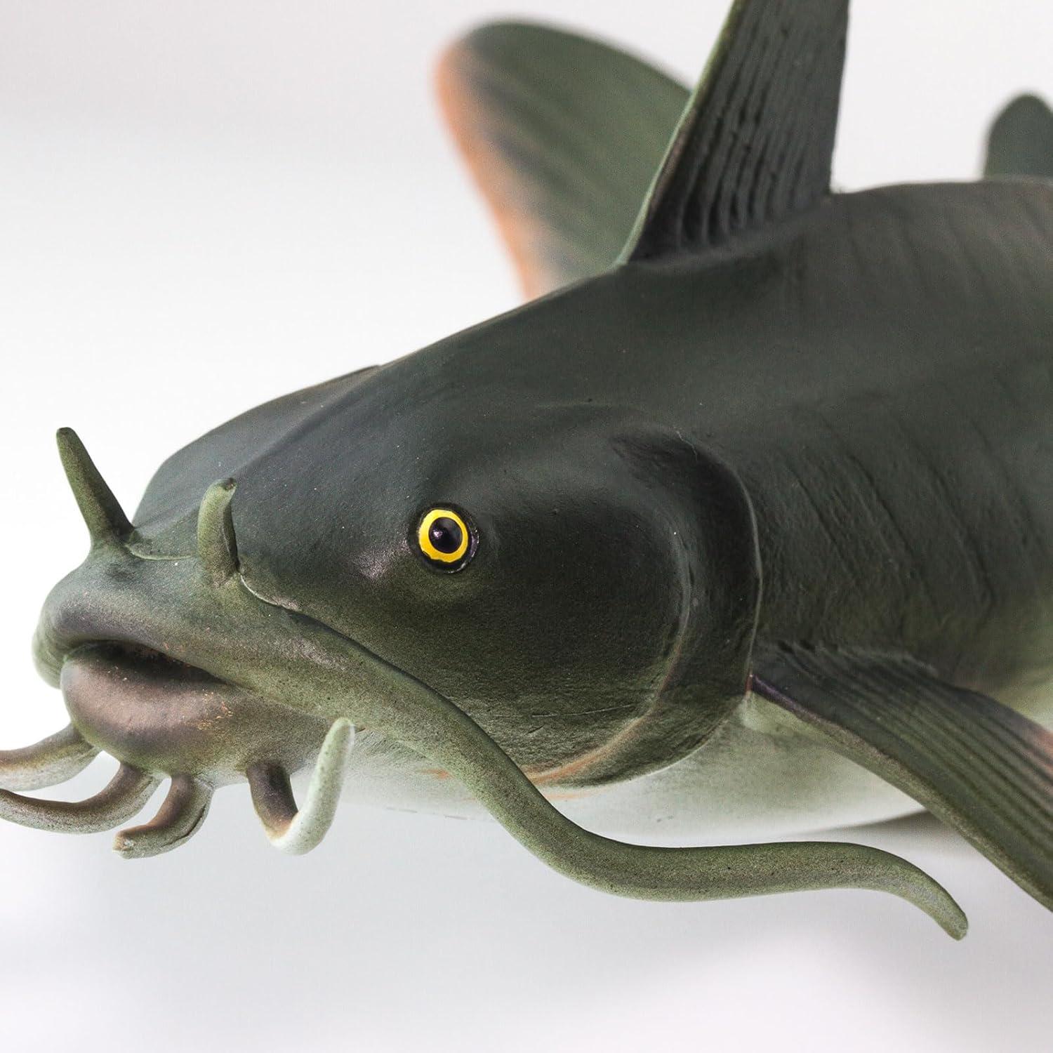 Safari Ltd. Catfish Figurine - Realistic 6" Fish Figure - Educational Toy for Boys, Girls, and Kids Ages 3+