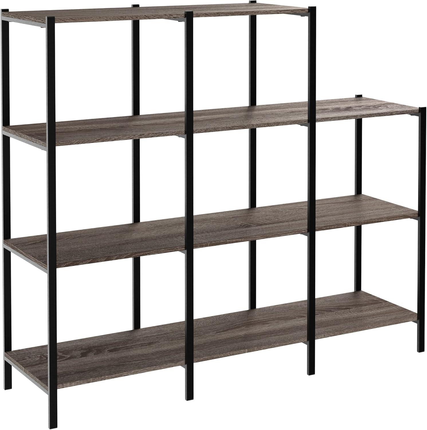 ClosetMaid 45.67'' W Steel Frame Step Bookcase