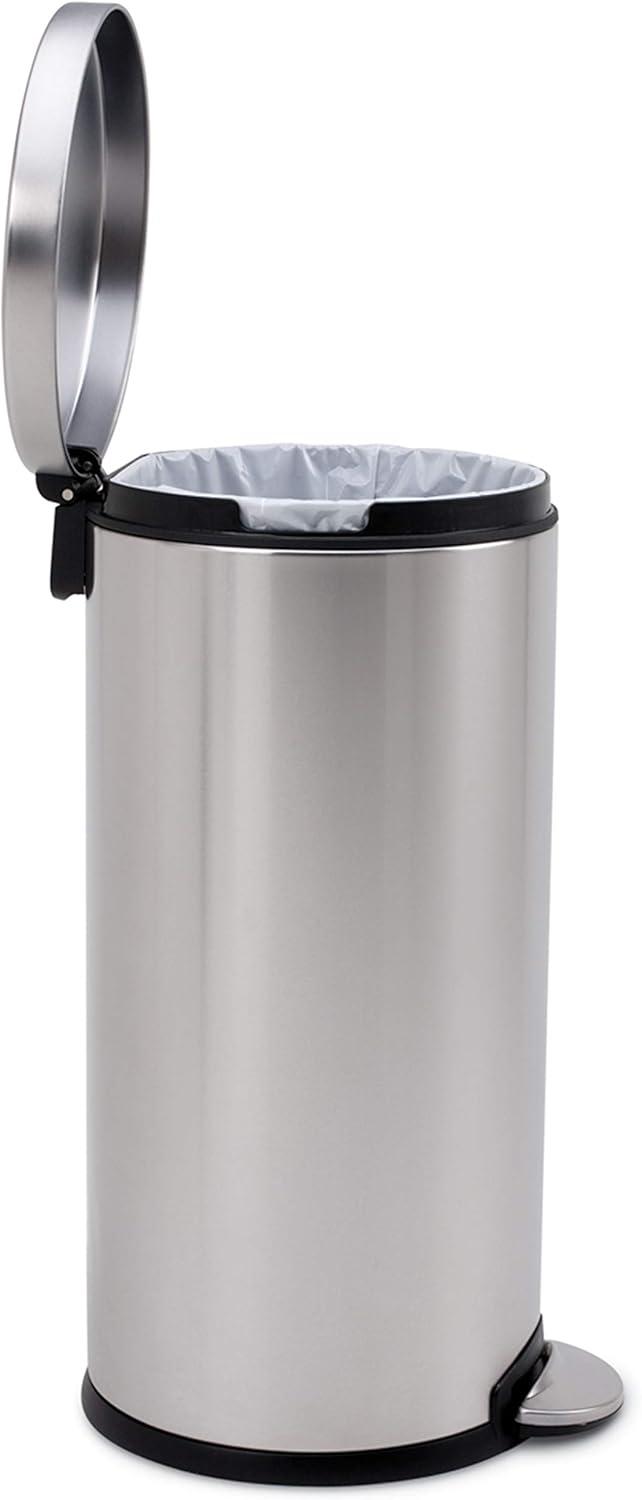 Simplehuman 30 Liter / 8 Gallon Round Step Trash Can