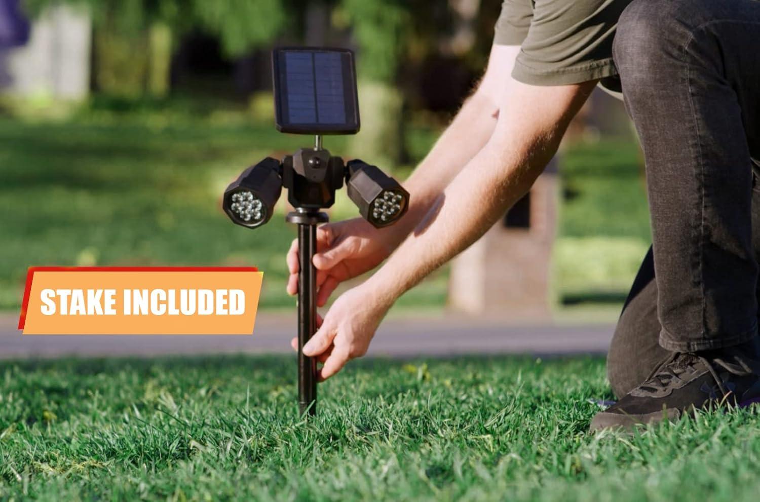 Bell + Howell Bell+Howell Bionic Spotlight Duo with Motion Sensor, Super Bright Security Spotlight for Outdoors