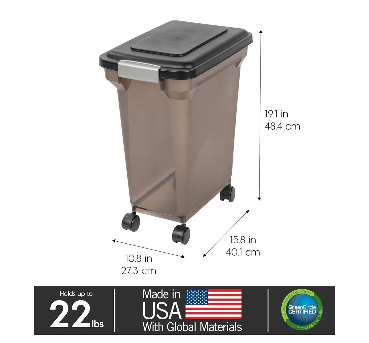 IRIS USA, Inc.  Premium Airtight Food Container Pet Placemat & Reviews | Wayfair