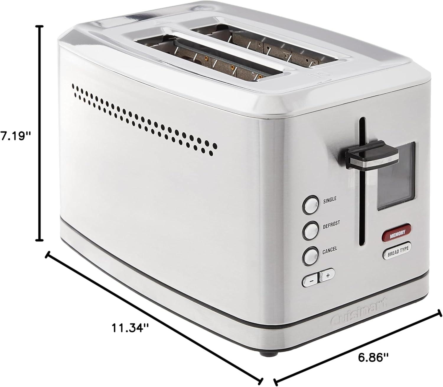 Cuisinart 2-Slice Digital Toaster with MemorySet Feature