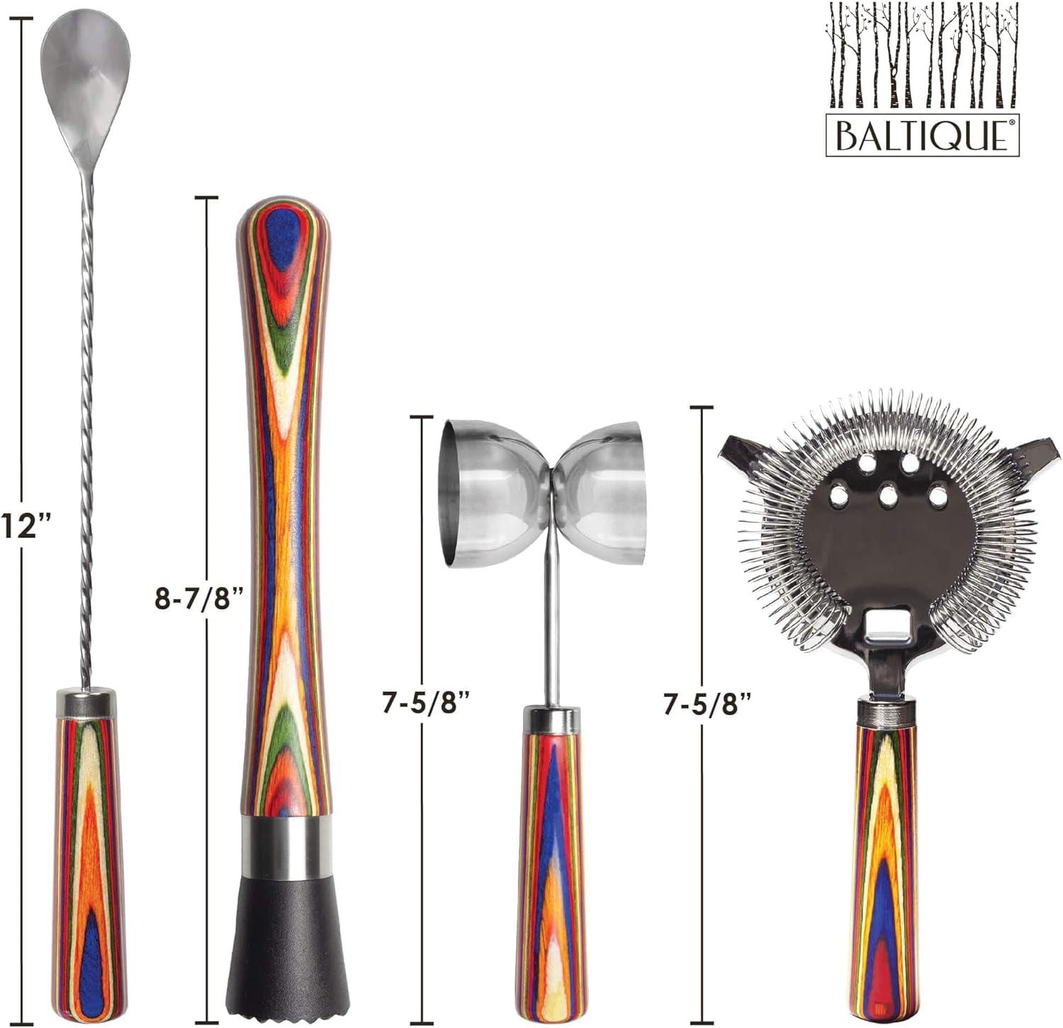Baltique Marrakesh 4pc Bar Tool Set