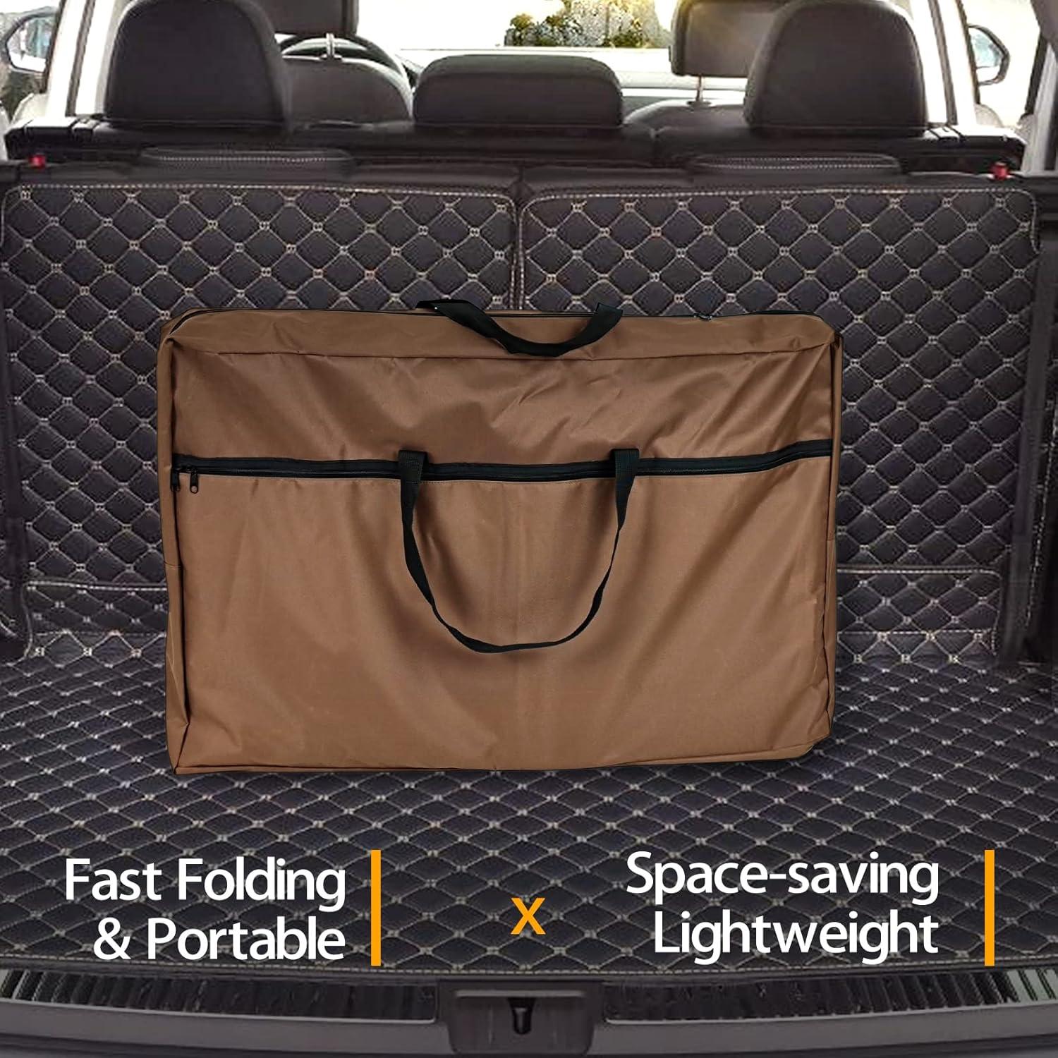 CampLand Folding Cooking Table Outdoor Portable Cook Station Aluminum Camping Kitchen with Storage Organizer, Windscreen, Hooks for BBQ, Party