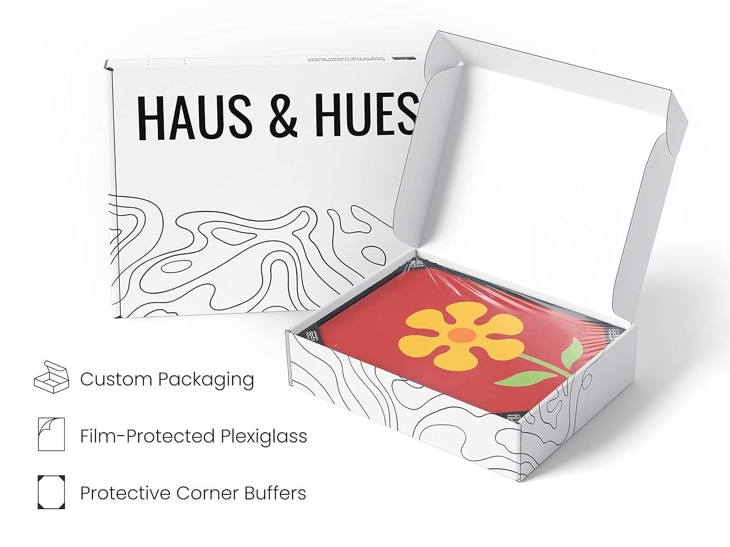 Red and Yellow Flower Market Poster for Teen Girls Room