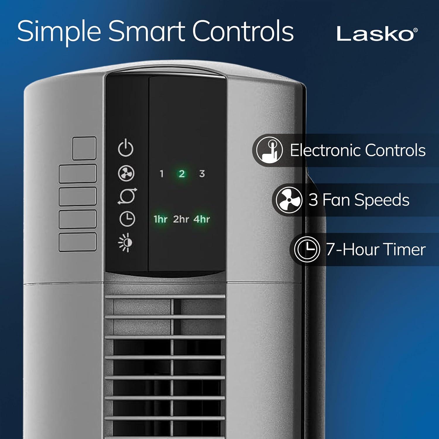 Lasko 48 Tower Fan with Remote Control