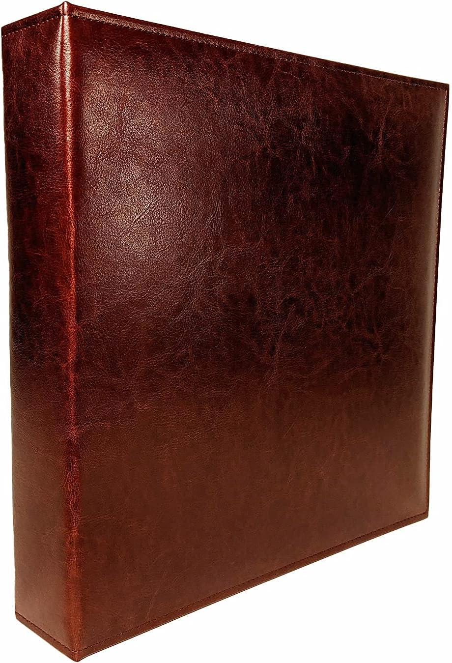 BEACHWATER POOL & SPA, LLC Photo Album Self Adhesive, 100 Pages 50 Sheets, Self Stick Sheet, Scrapbook, Picture Book, 4X6, 5X7, 8X10, 8-1/2X11, Replaceable Pages