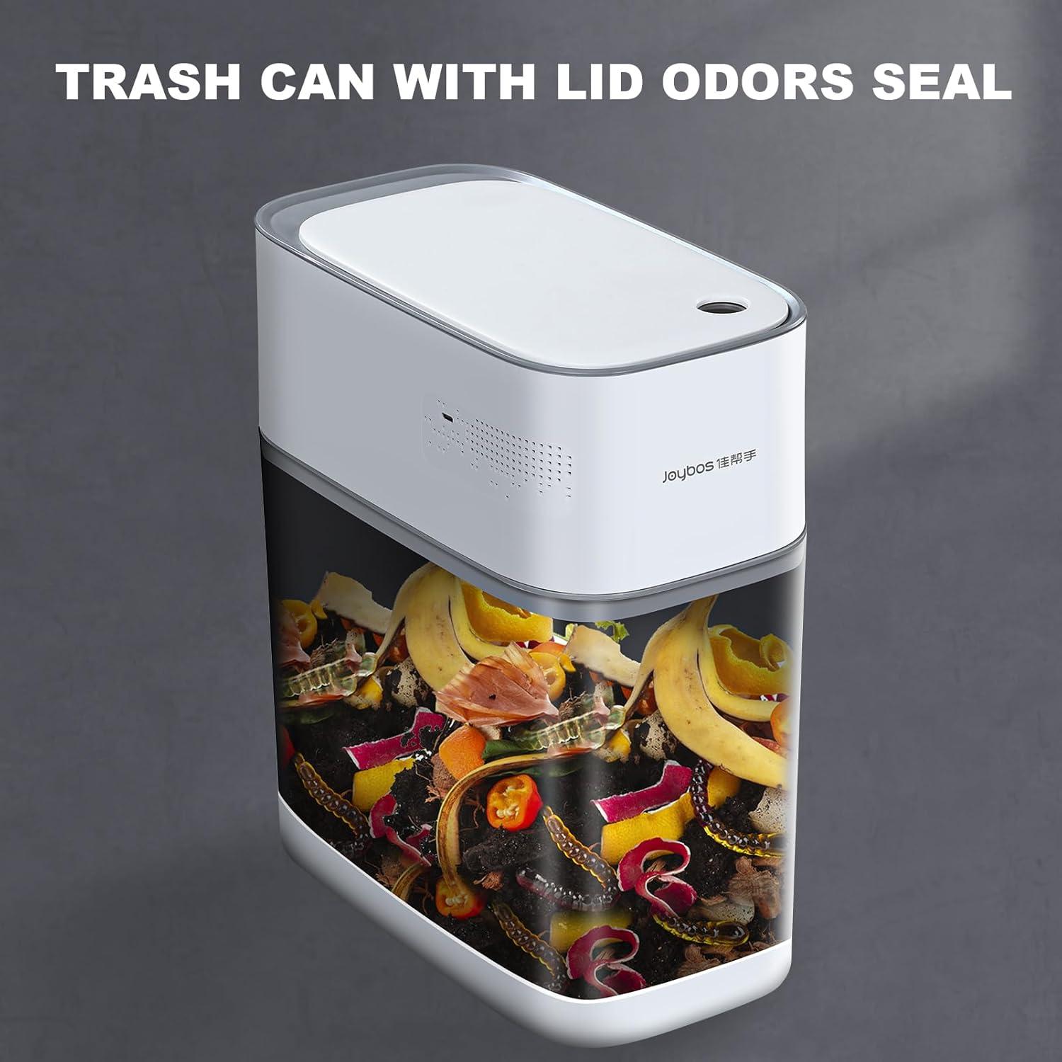 Plastic Motion Sensor Trash Can - 3.8 Gallons