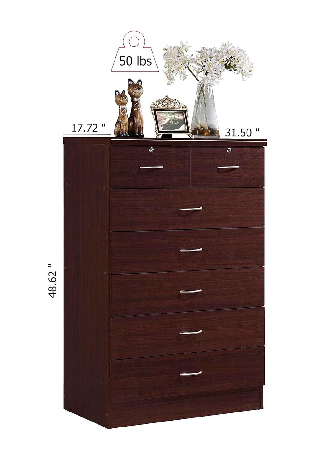 Ebern Designs Willma 7 Drawer 31.5" W Chest