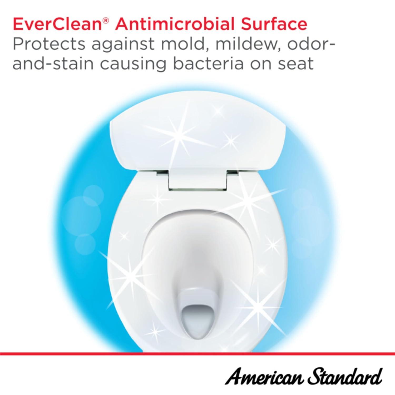 American Standard 5503B00B.020 Transitional Slow-Close Round Front Toilet Seat, White