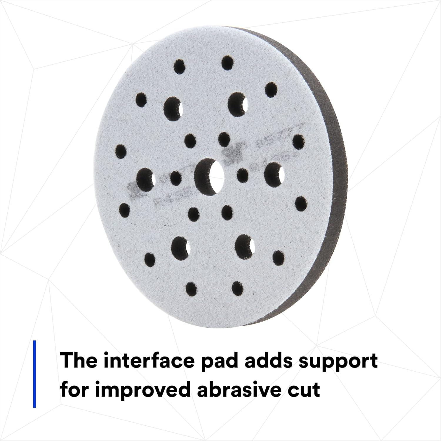 3M SOFT INTERFACE PADS 6" X 1/2" X 1 HOOKIT