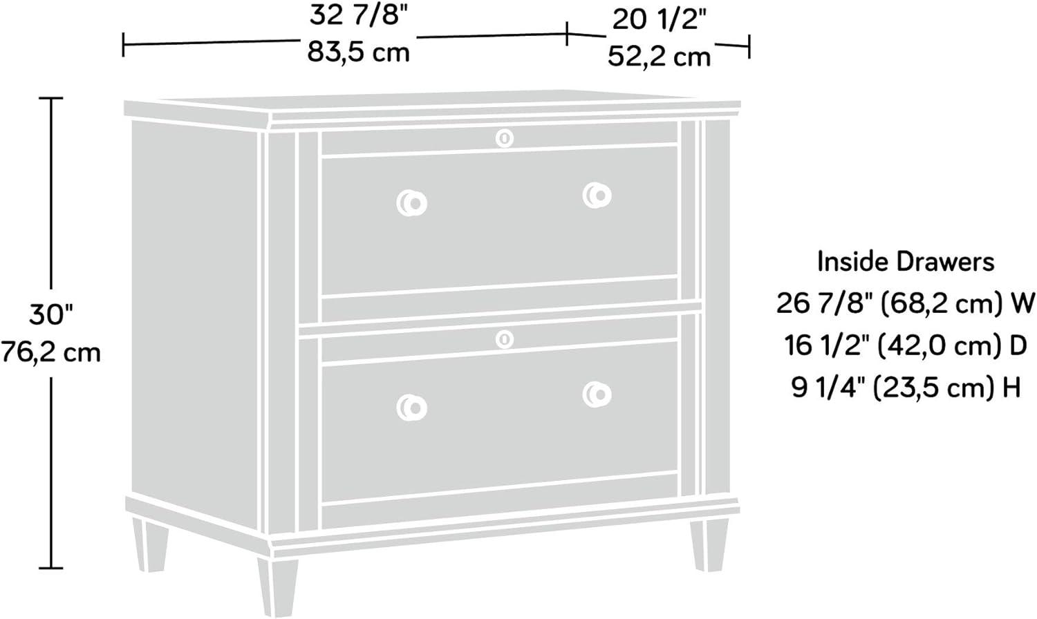 Sauder Hammond Lateral File, Emery Oak Finish