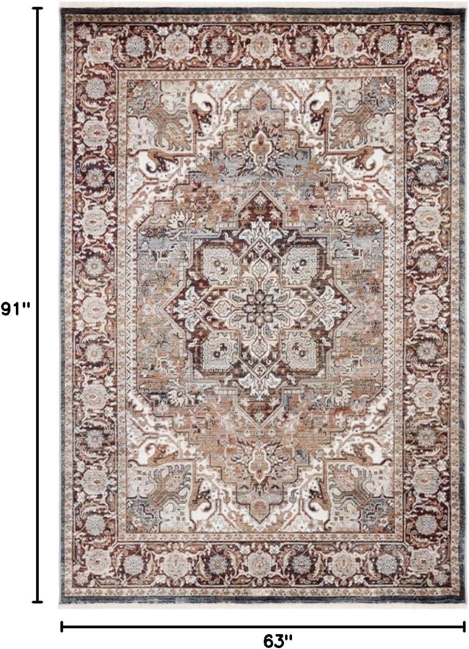 Vintage Persian VTP621 Power Loomed Area Rug  - Safavieh