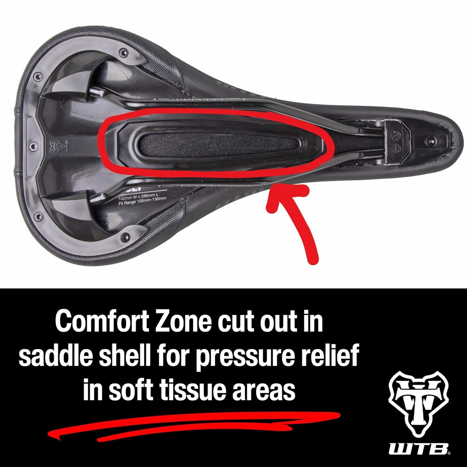 WTB Volt Saddle - Steel, Black, Narrow