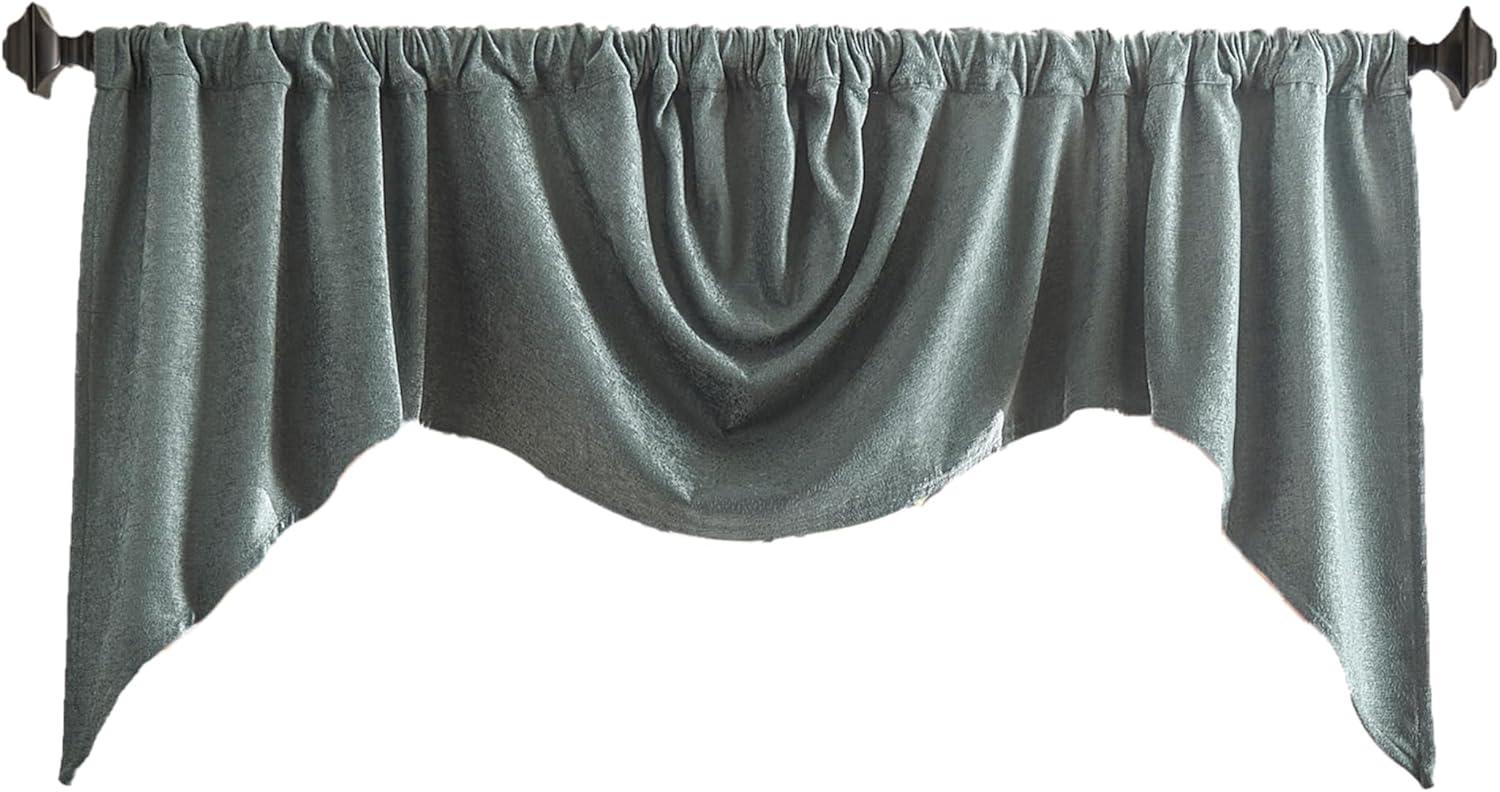 Martha Stewart Martha Stewart Naples Chenille 72" x 28" Window Valance