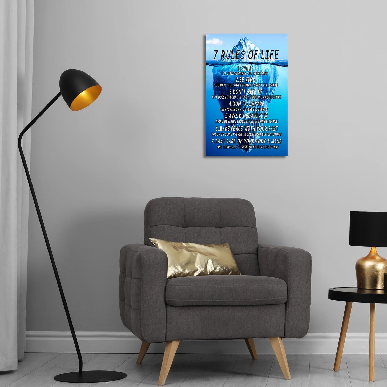 Modern Black Framed Highland Cow Wall Art Minimalist Bathroom Wall Decor Cute Funny Animals Artwork Canvas Prints Ready to Hang for Guest Bathroom, Hotel, Condo, Kids Bathroom, 12”x16”