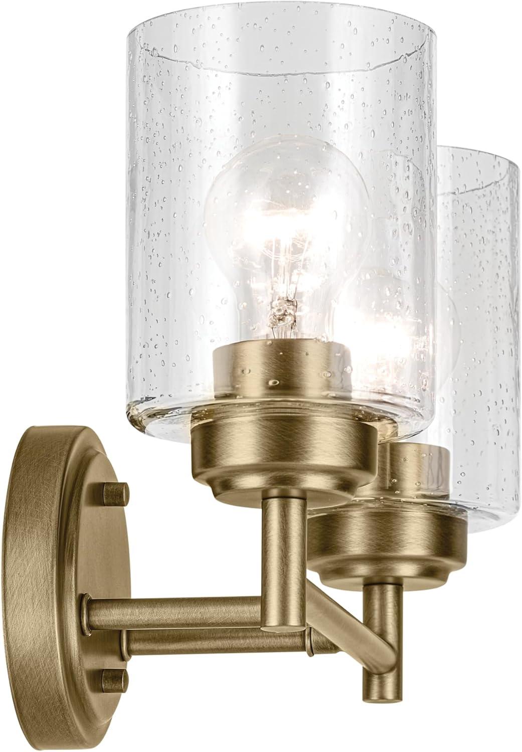 Kichler Lighting Winslow 2 - Light Vanity in  Natural Brass