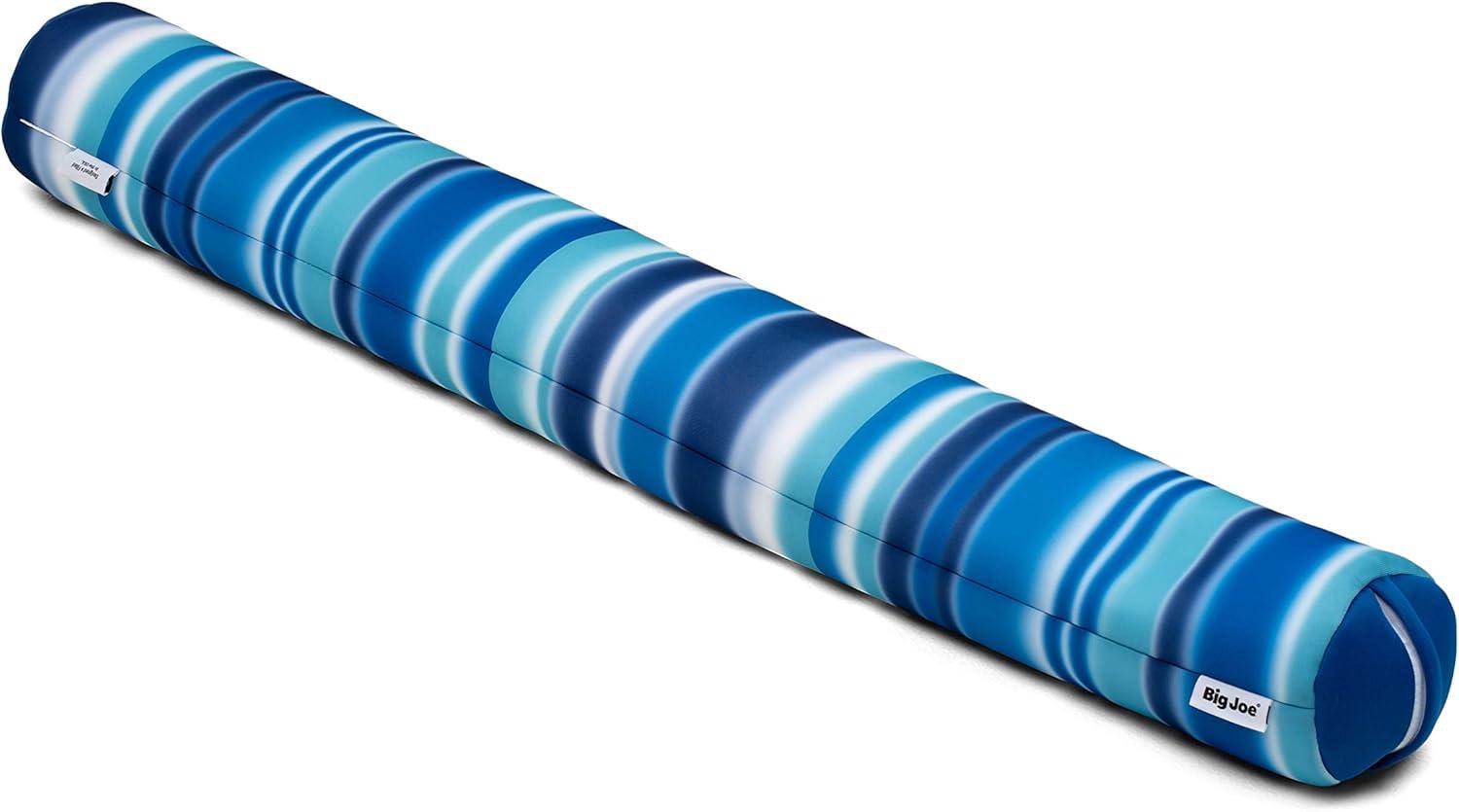 Blurred Blue Striped Mesh Fabric Pool Noodle