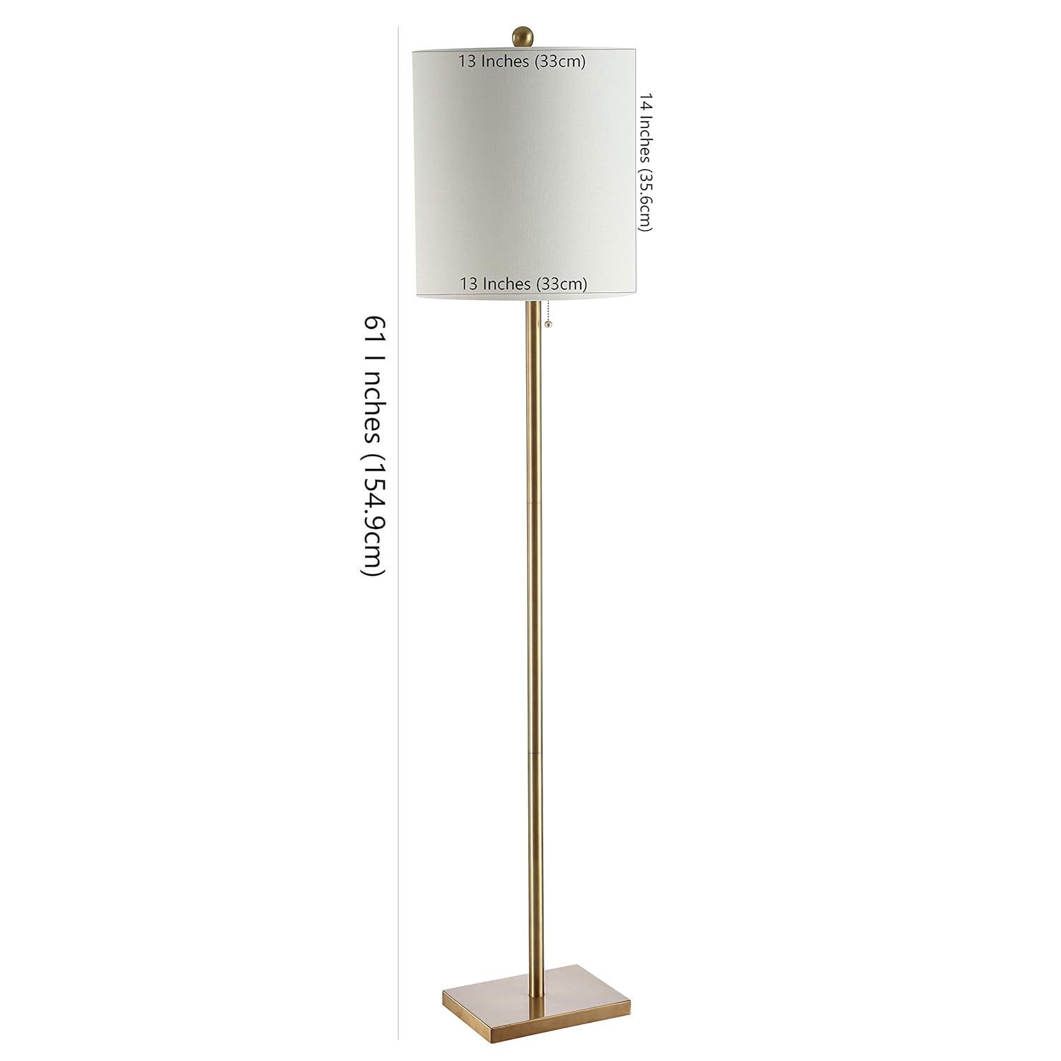 Octavius Floor Lamp - FLL4055 - Brass - Safavieh