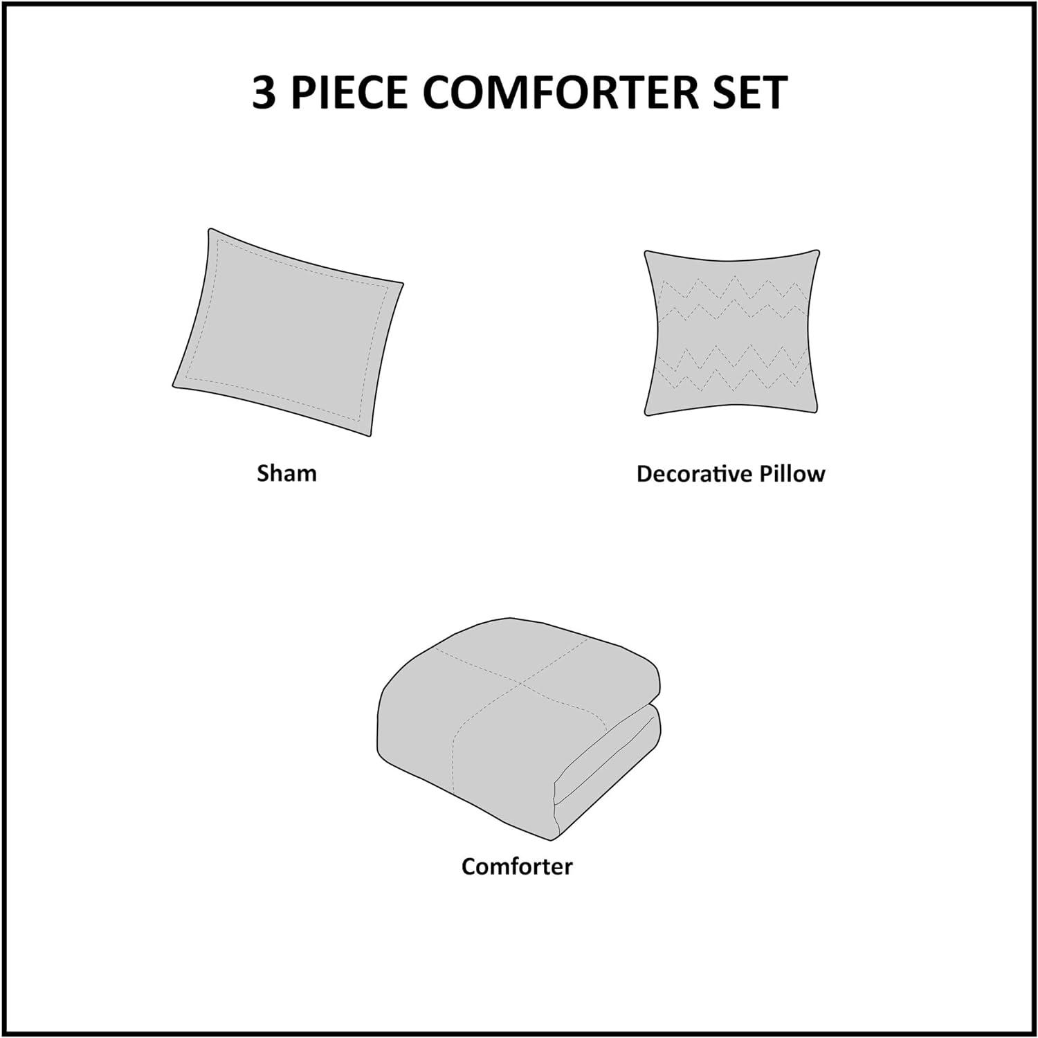 Zuri Faux Fur Comforter Set